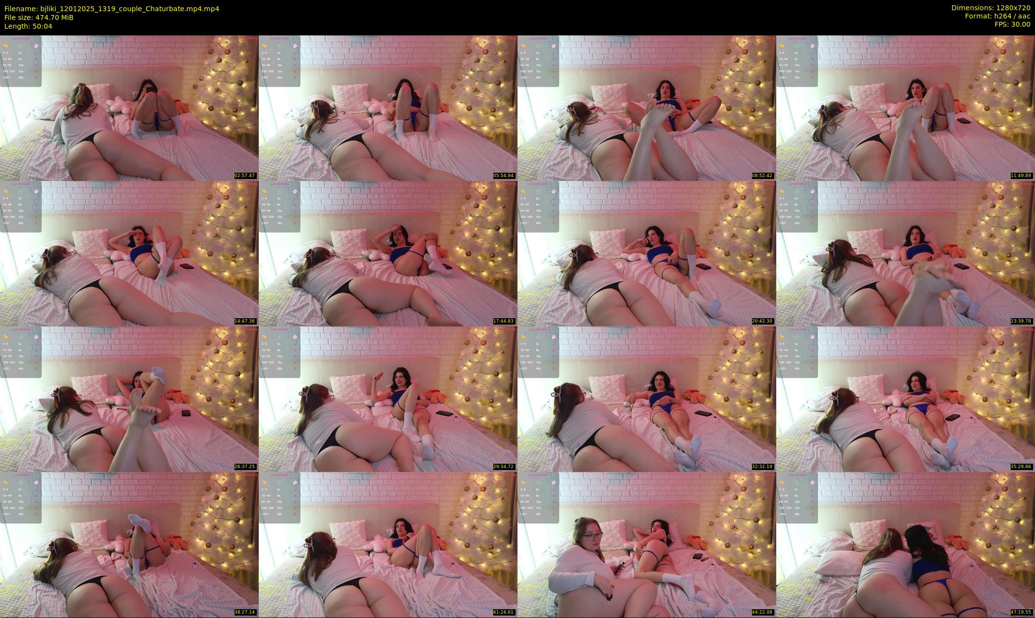 bjliki — 51 minute Chaturbate couple cam show recording, 720p, Jan 12, 2025