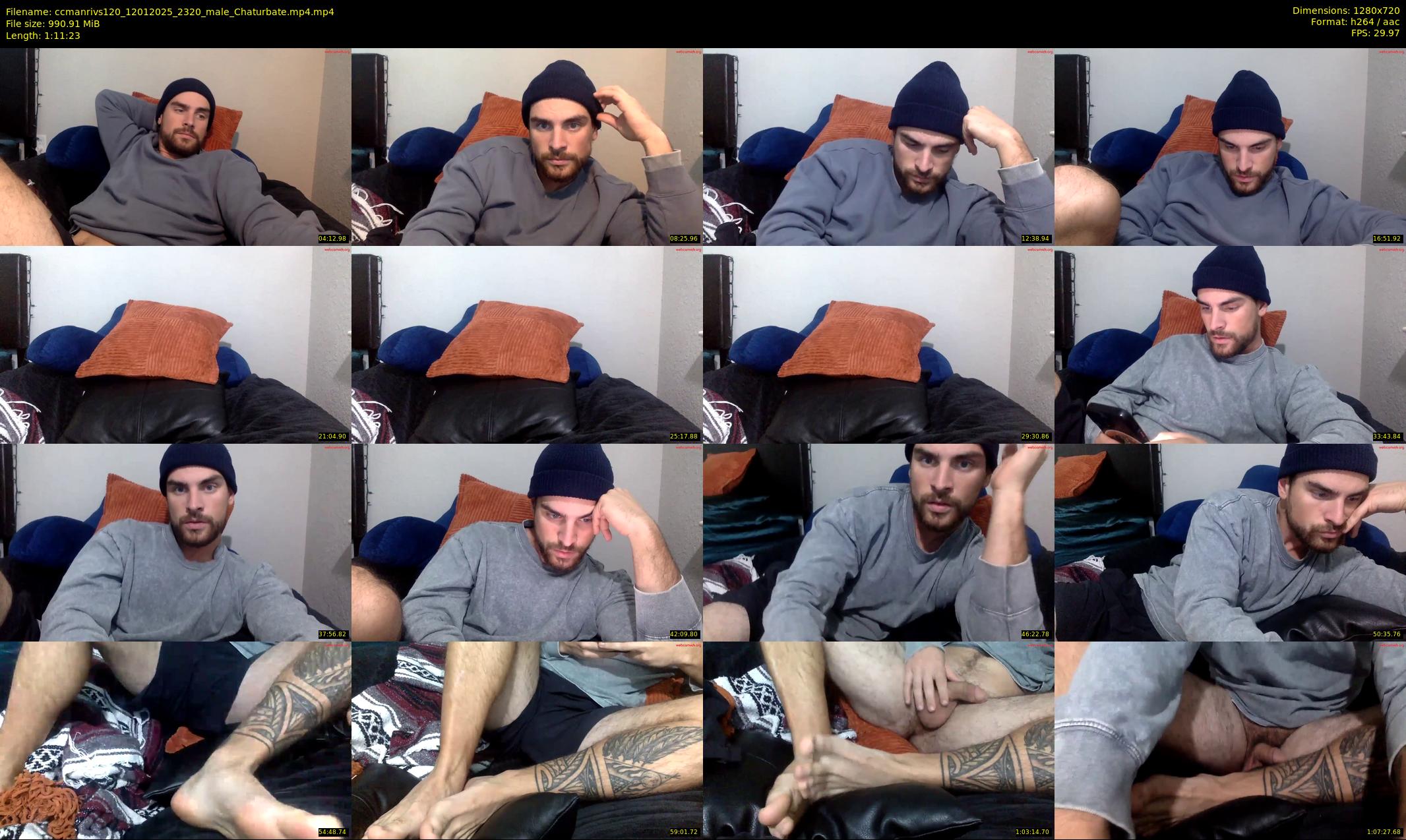 ccmanrivs120 — 72 minute Chaturbate male cam show recording, 720p, Jan 12, 2025