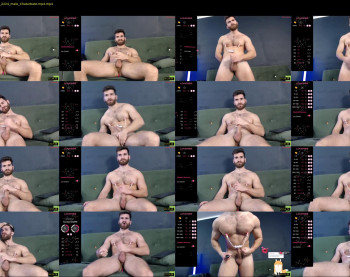 damonking01 — 45 minute Chaturbate male cam show recording, 720p, Jan 12, 2025