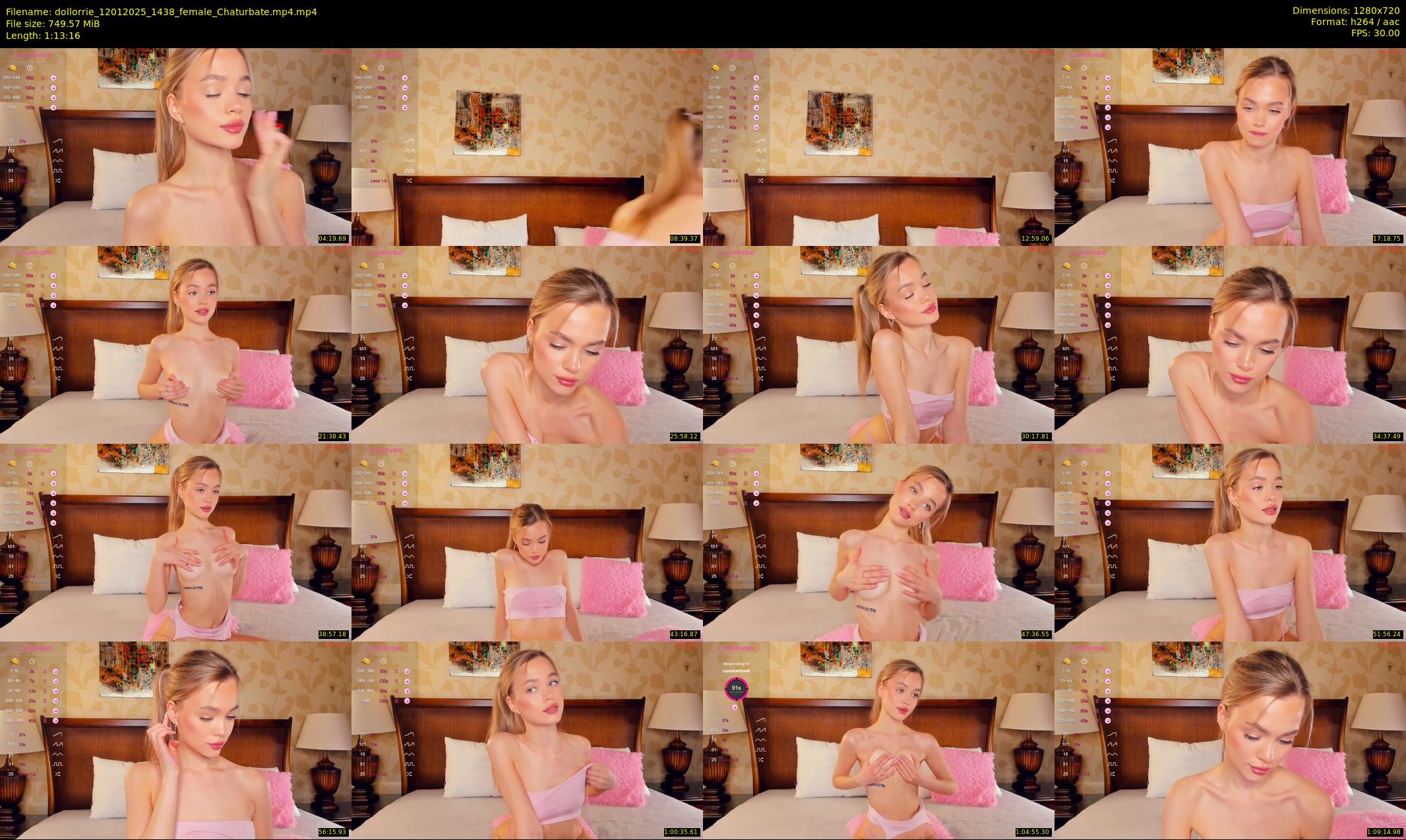 dollorrie — 74 minute Chaturbate couple cam show recording, 720p, Jan 12, 2025