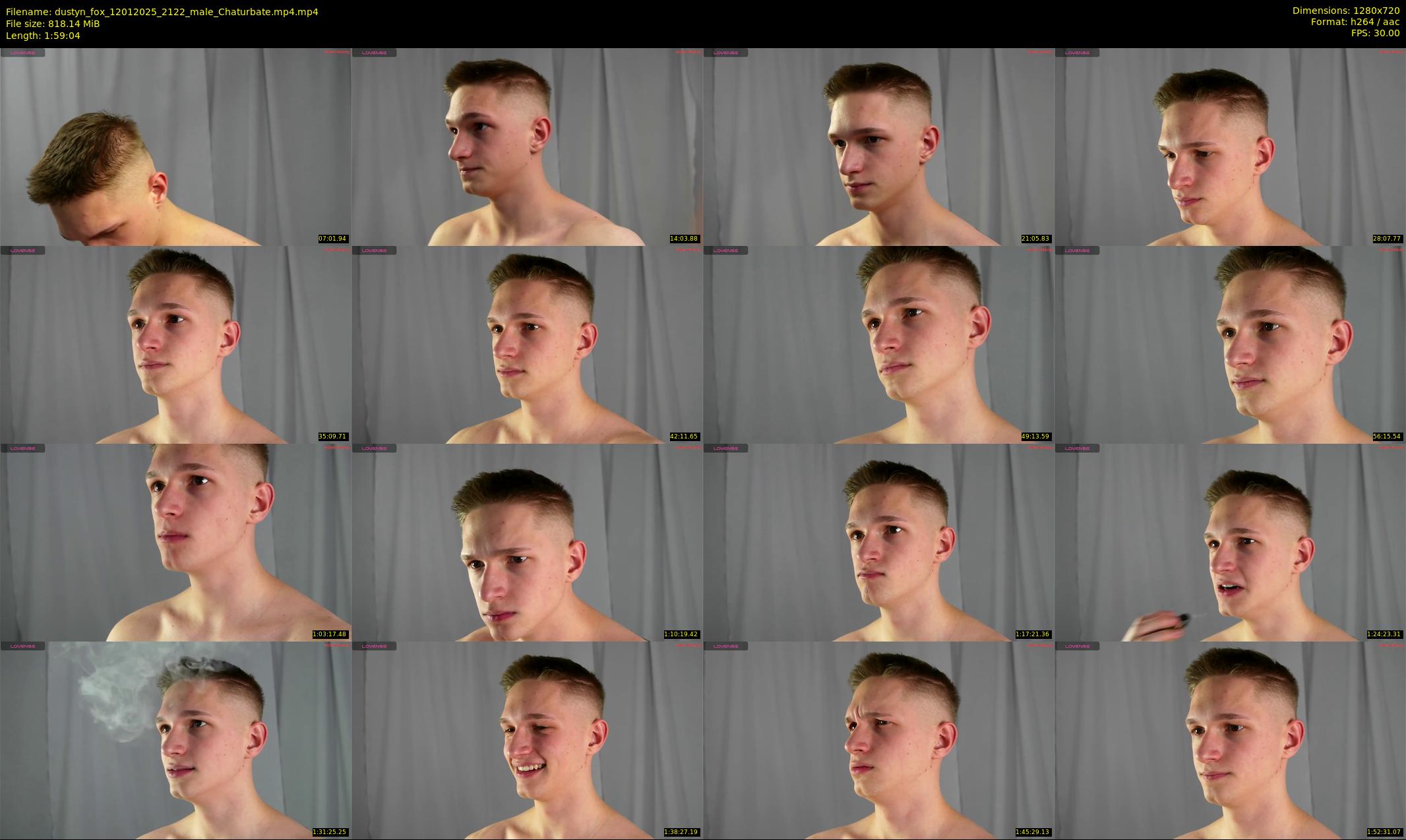 dustyn_fox — 120 minute Chaturbate male cam show recording, 720p, Jan 12, 2025