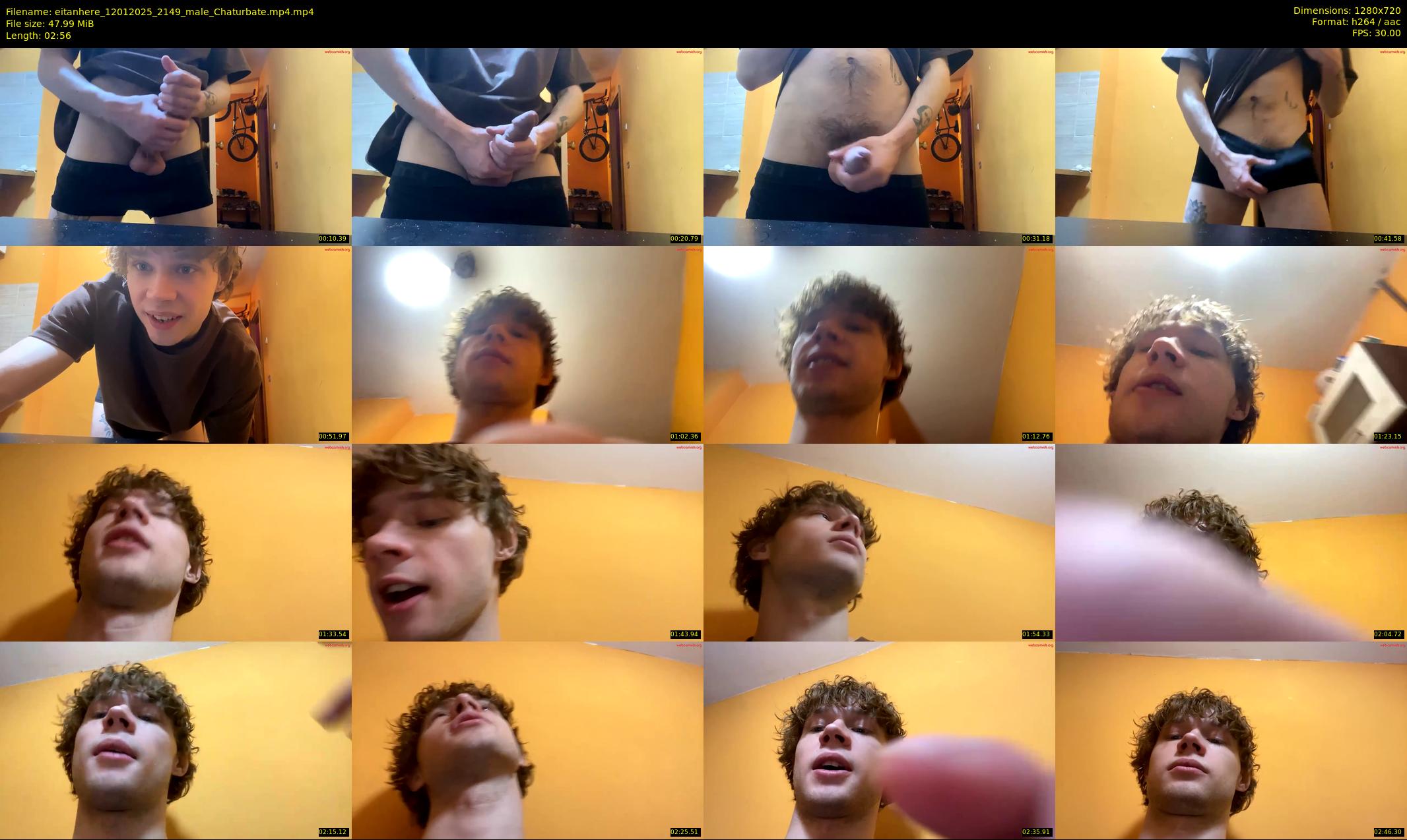 eitanhere — 3 minute Chaturbate male cam show recording, 720p, Jan 12, 2025