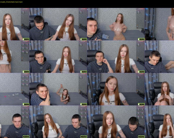 eshcka — 89 minute Chaturbate couple cam show recording, 720p, Jan 12, 2025