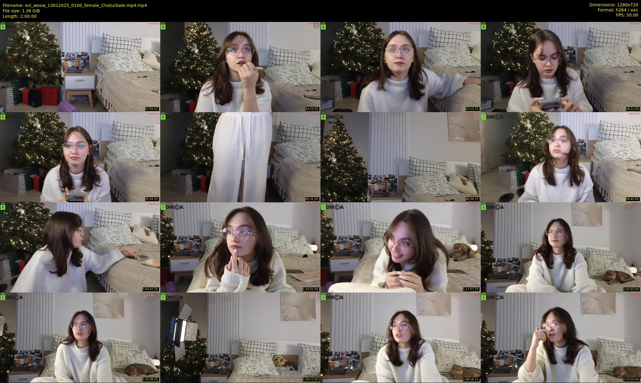 evi_woow — 120 minute Chaturbate female cam show recording, 720p, Jan 13, 2025