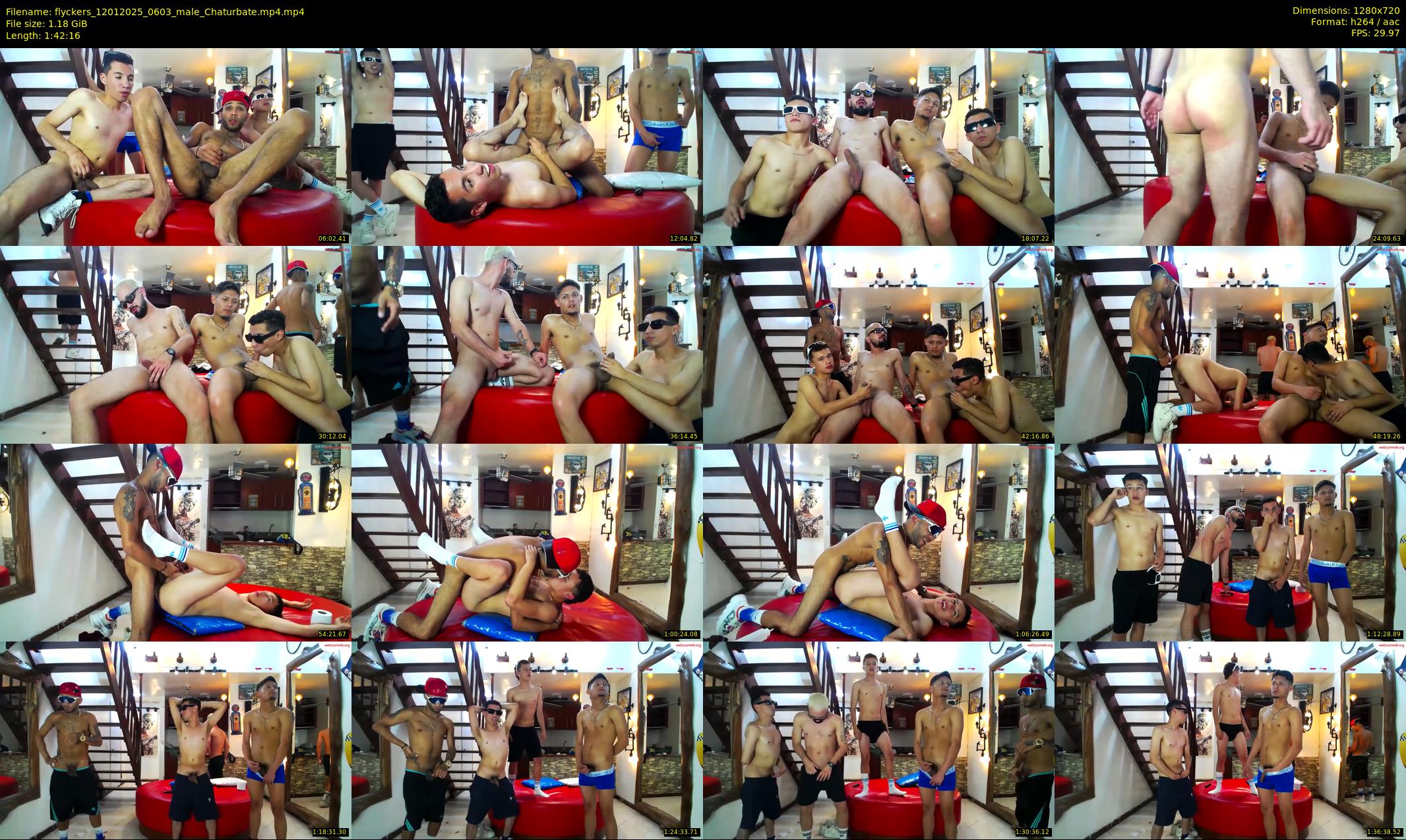 flyckers — 103 minute Chaturbate male cam show recording, 720p, Jan 12, 2025