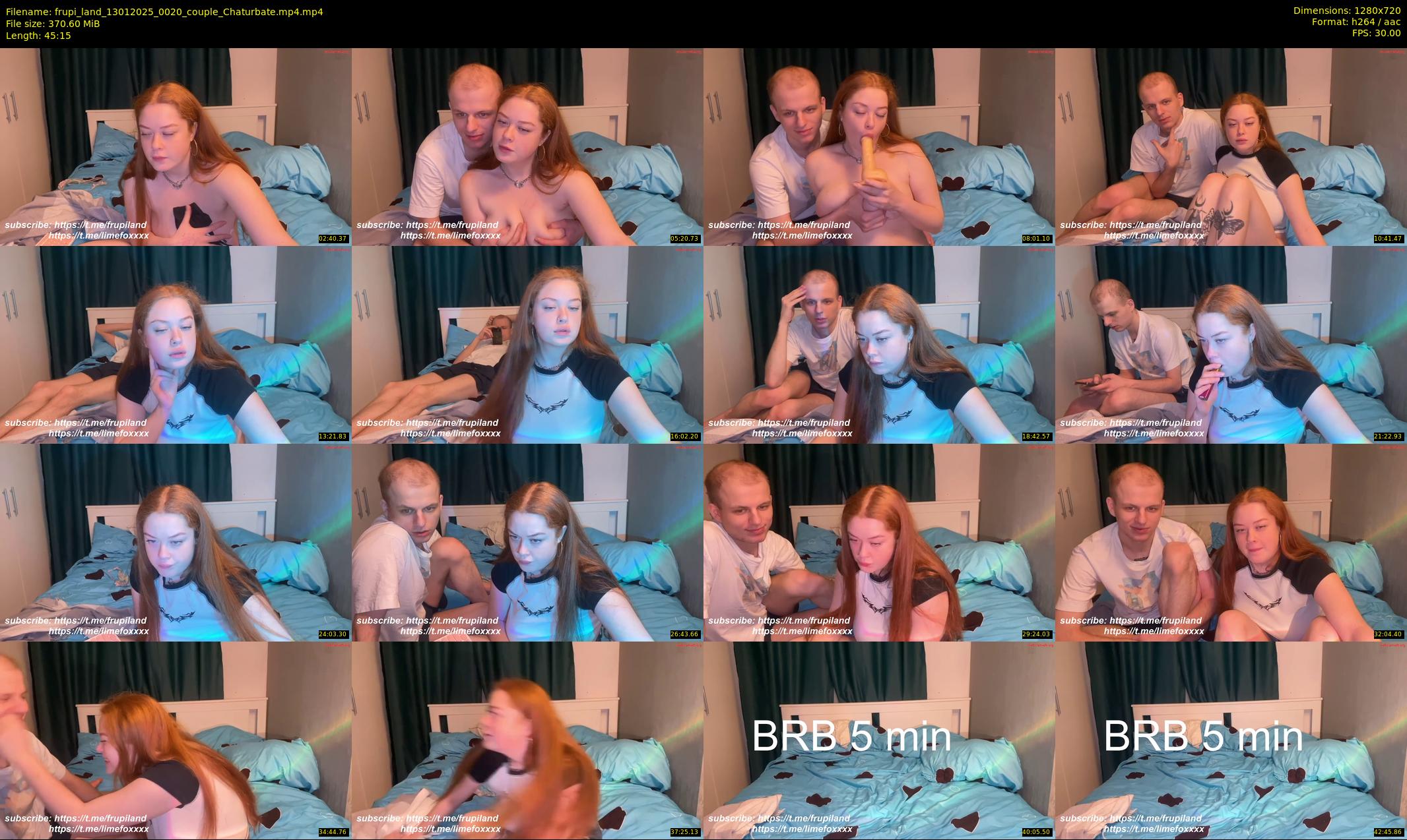 frupi_land — 46 minute Chaturbate couple cam show recording, 720p, Jan 13, 2025