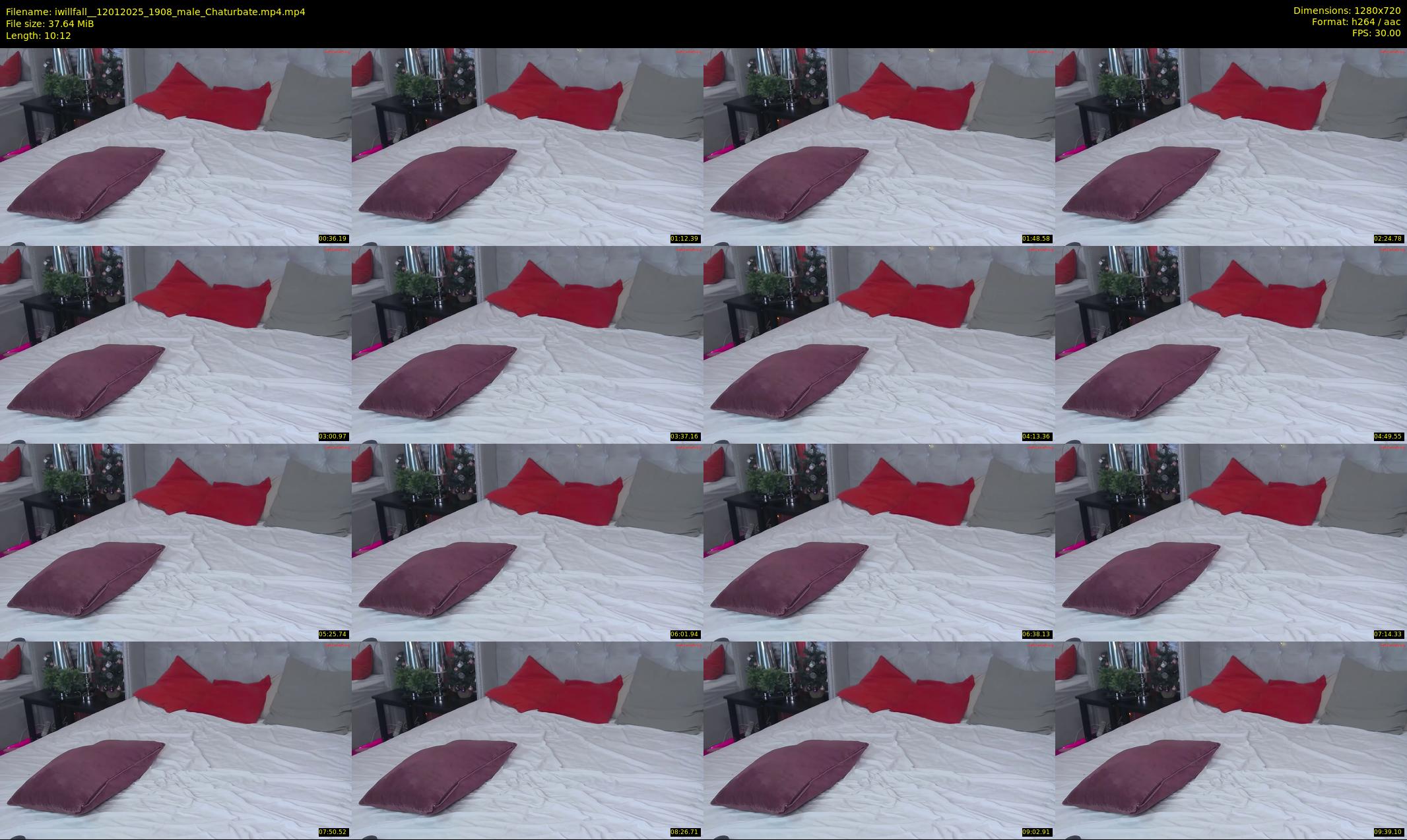 iwillfall_ — 11 minute Chaturbate male cam show recording, 720p, Jan 12, 2025