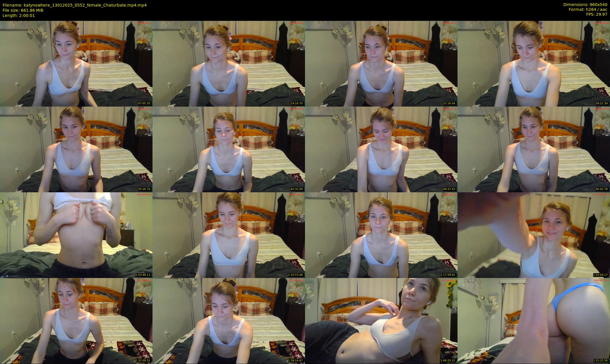 katynowhere — 121 minute Chaturbate female cam show recording, 480p, Jan 13, 2025