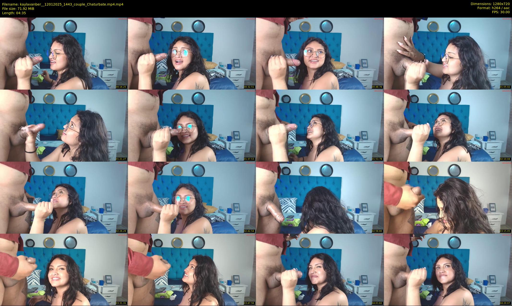 kaylavanber_ — 5 minute Chaturbate couple cam show recording, 720p, Jan 12, 2025