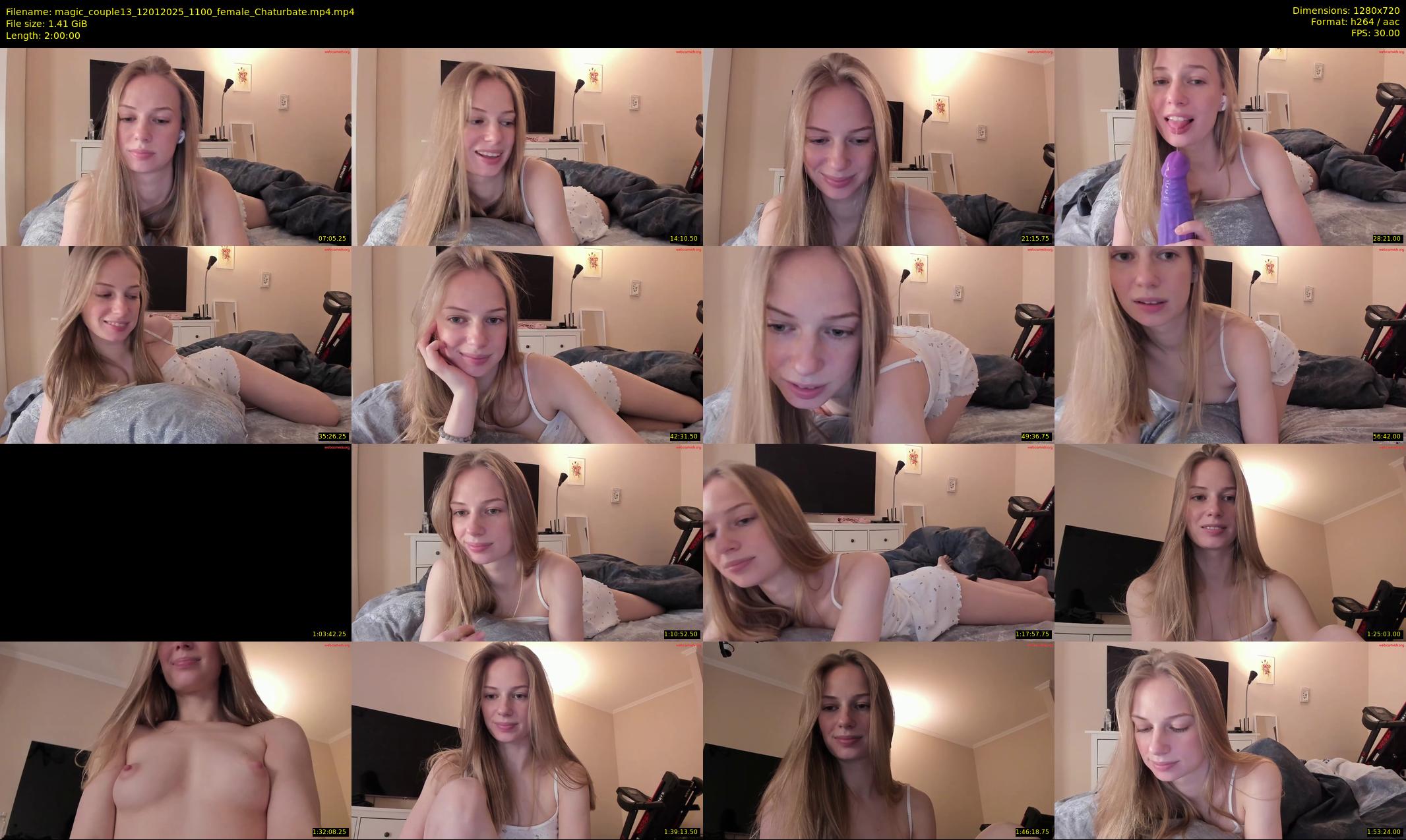 magic_couple13 — 120 minute Chaturbate couple cam show recording, 720p, Jan 12, 2025