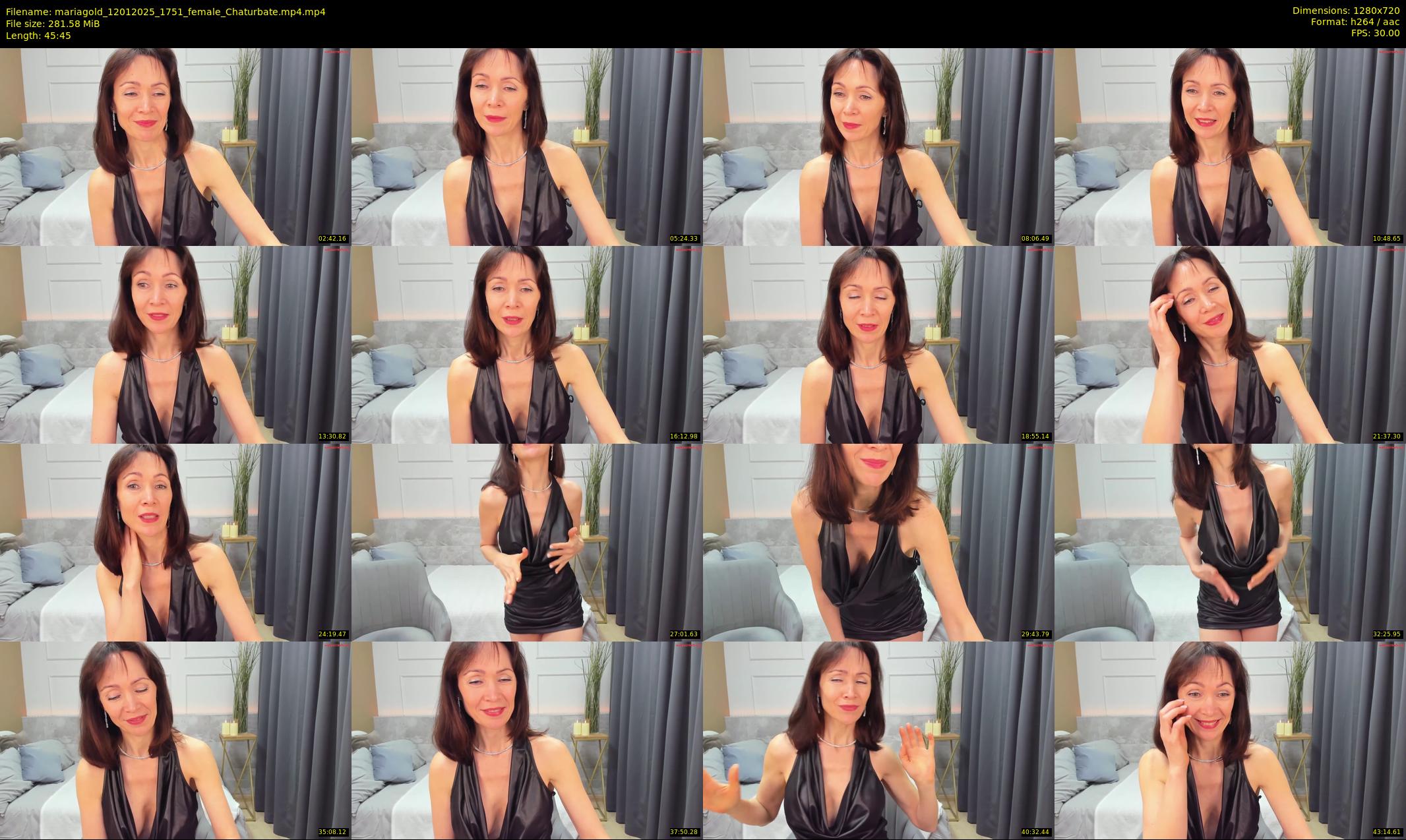 mariagold — 46 minute Chaturbate female cam show recording, 720p, Jan 12, 2025