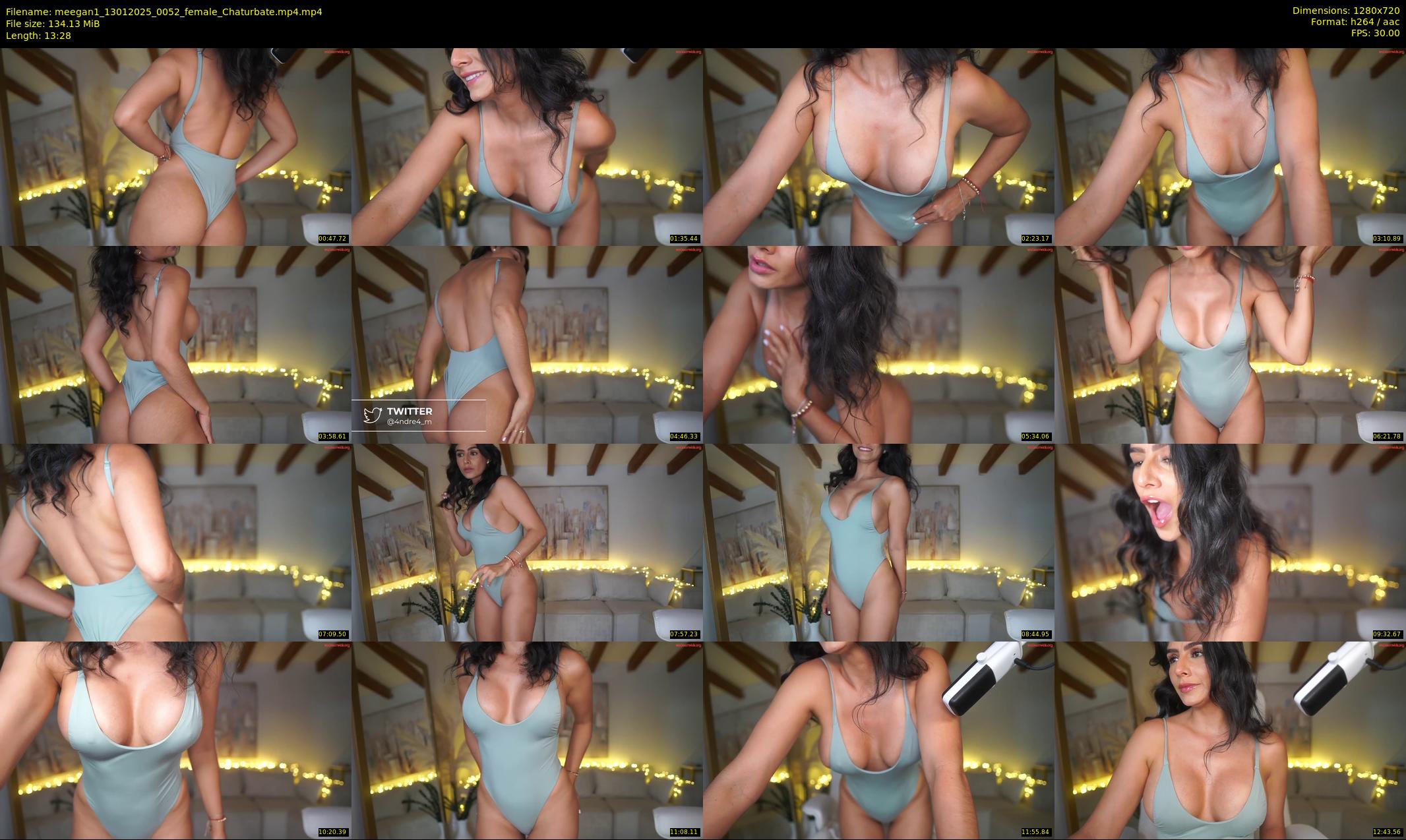 meegan1 — 14 minute Chaturbate female cam show recording, 720p, Jan 13, 2025