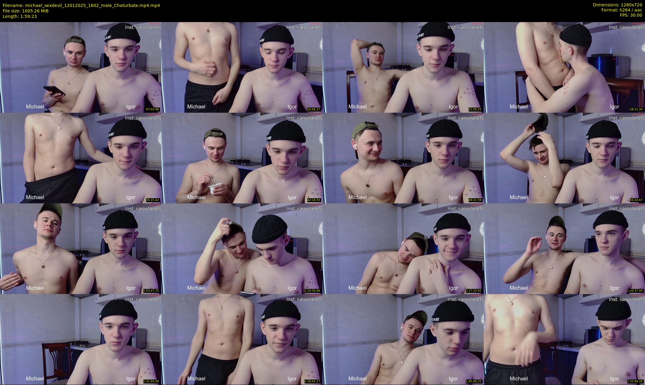 michael_sexdevil — 120 minute Chaturbate male cam show recording, 720p, Jan 12, 2025