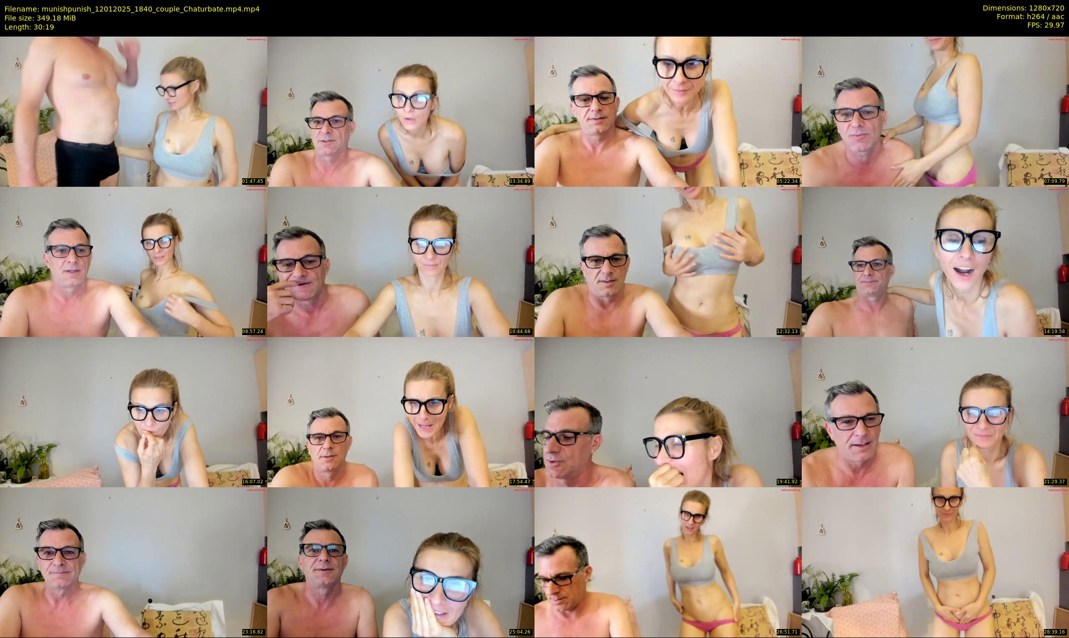 munishpunish — 31 minute Chaturbate couple cam show recording, 720p, Jan 12, 2025