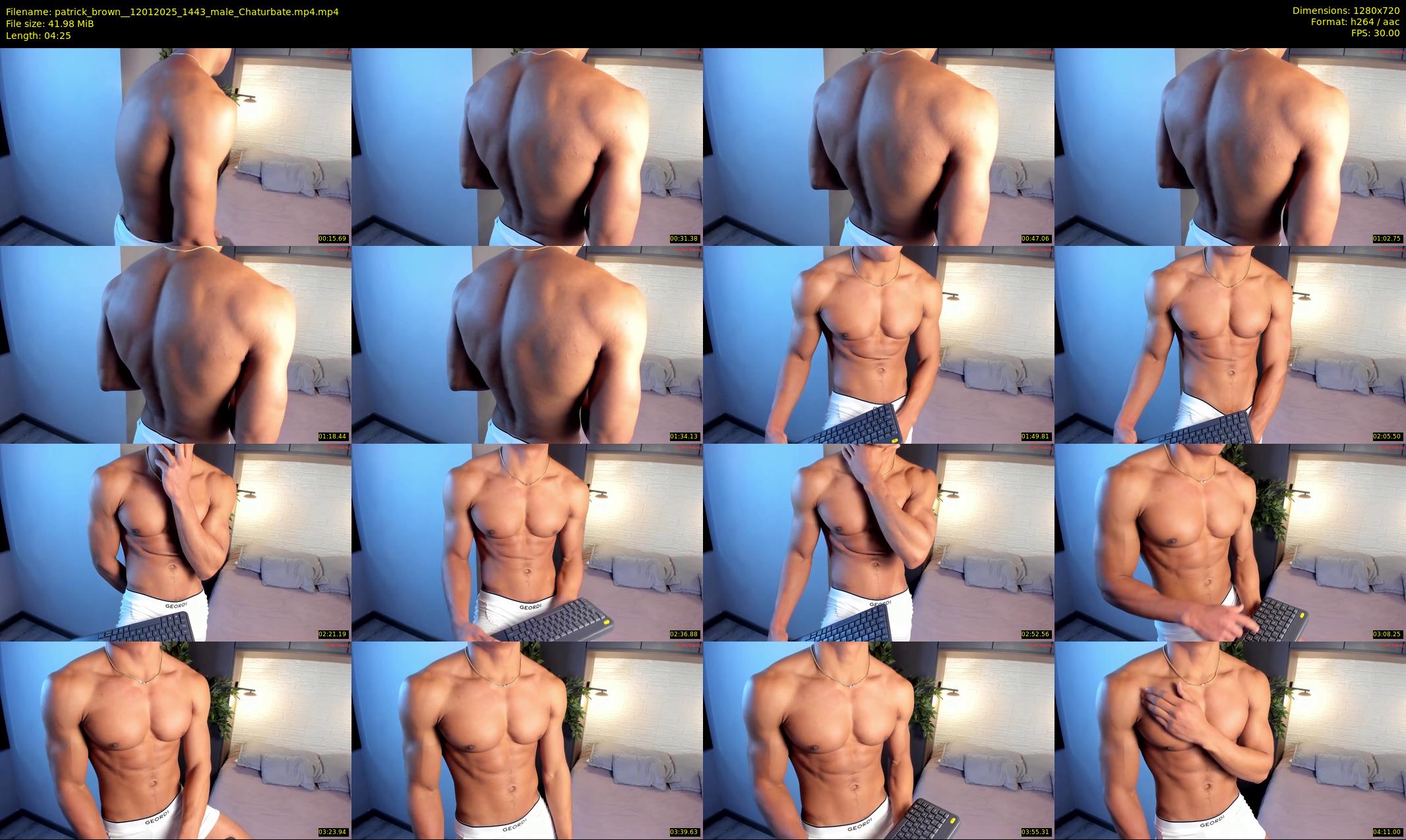 patrick_brown_ — 5 minute Chaturbate male cam show recording, 720p, Jan 12, 2025