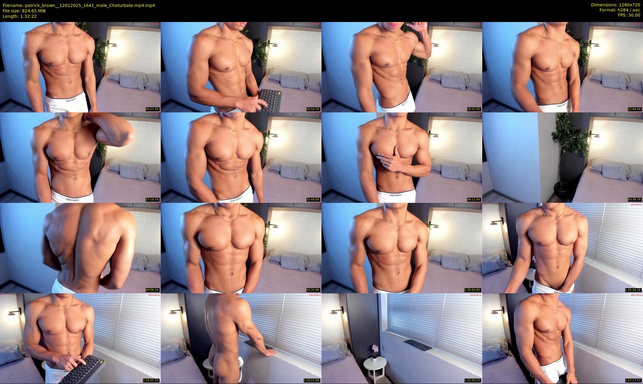 patrick_brown_ — 93 minute Chaturbate male cam show recording, 720p, Jan 12, 2025