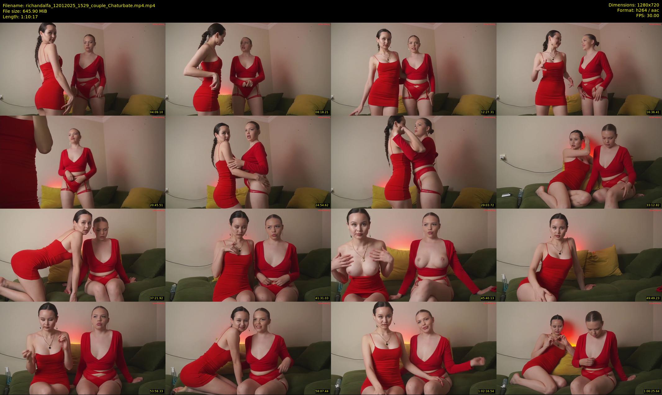 richandalfa — 71 minute Chaturbate couple cam show recording, 720p, Jan 12, 2025