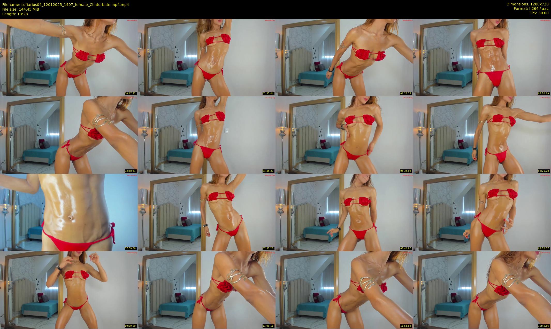 sofiarios04 — 14 minute Chaturbate female cam show recording, 720p, Jan 12, 2025