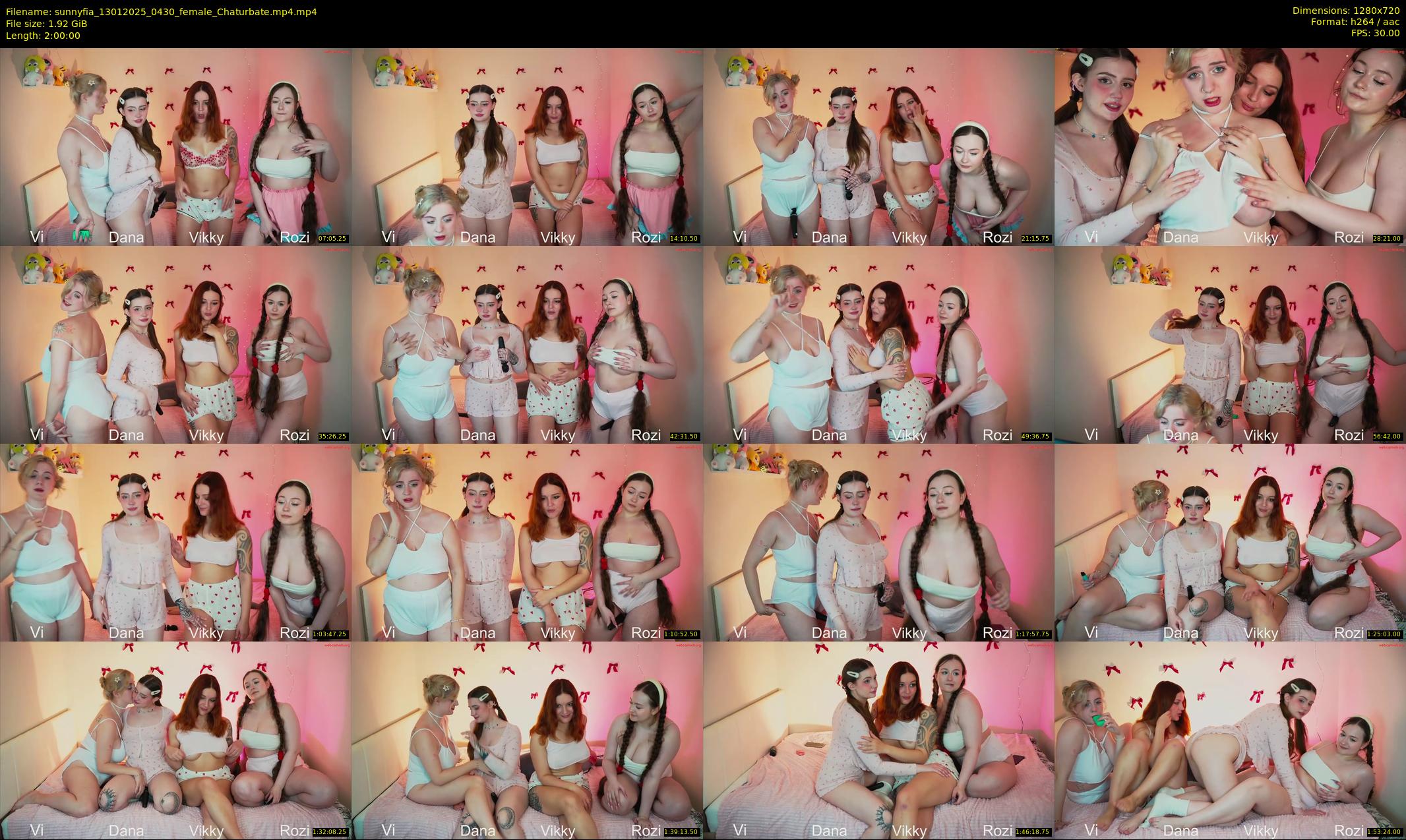 sunnyfia — 120 minute Chaturbate female cam show recording, 720p, Jan 13, 2025
