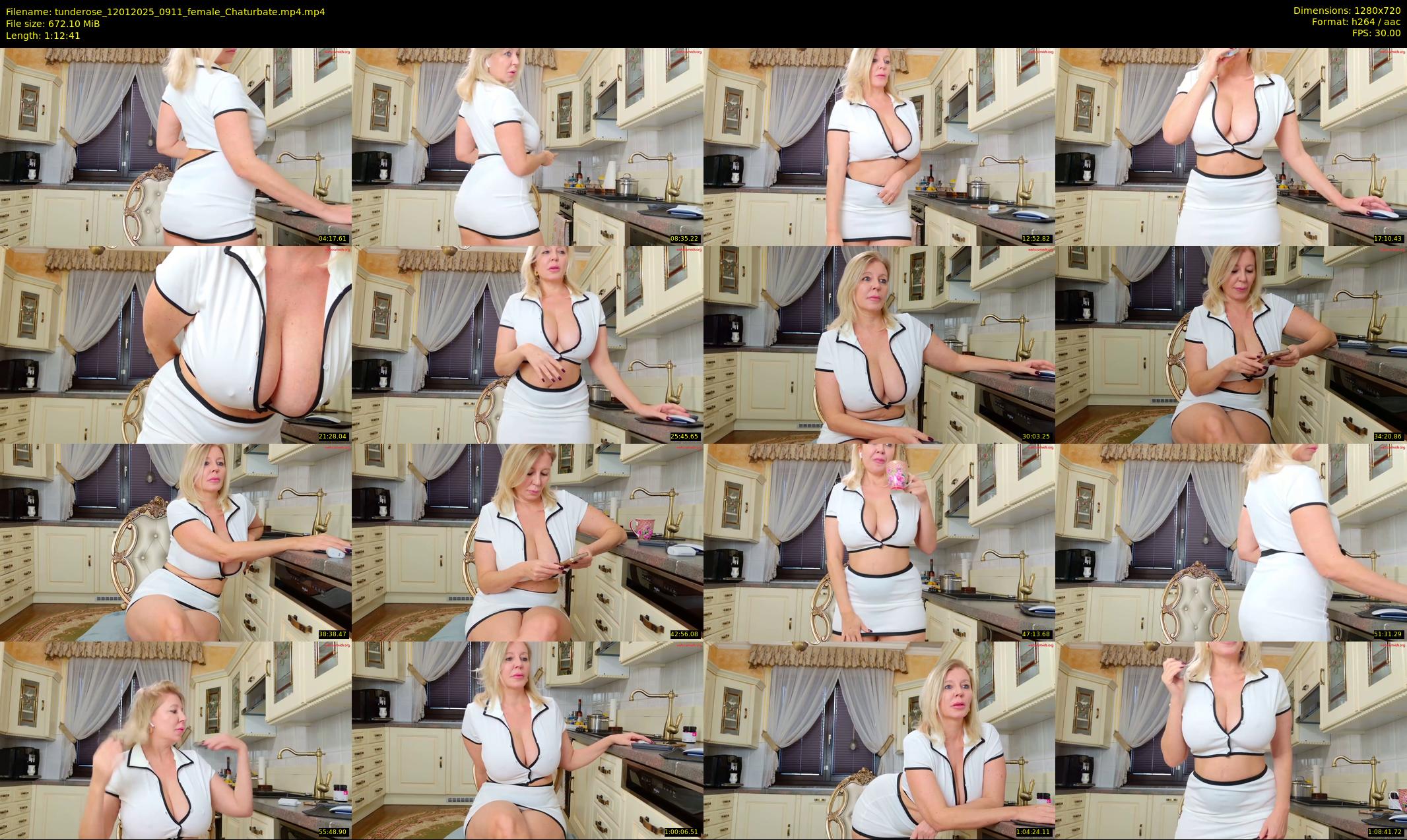 tunderose — 73 minute Chaturbate female cam show recording, 720p, Jan 12, 2025