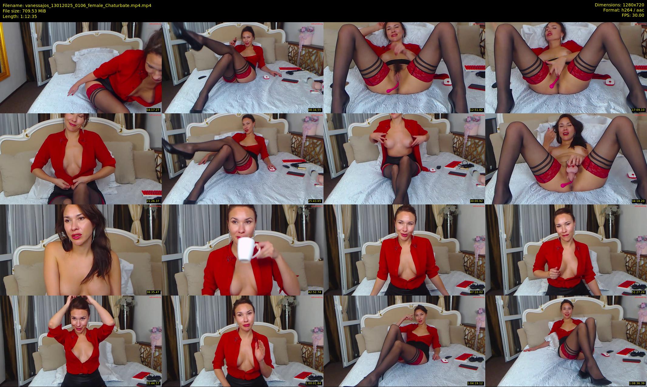 vanessajos — 73 minute Chaturbate female cam show recording, 720p, Jan 13, 2025