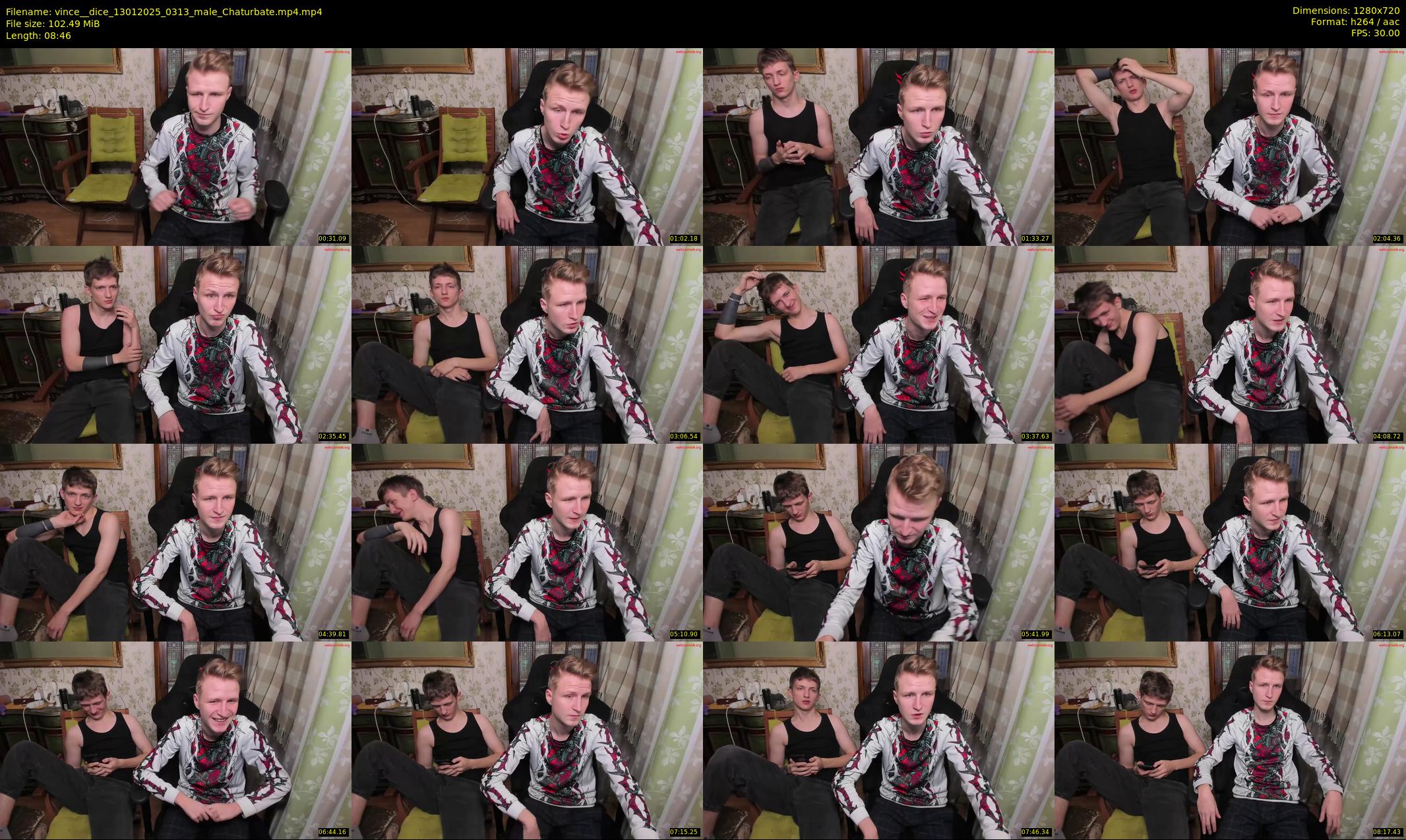 vince__dice — 9 minute Chaturbate male cam show recording, 720p, Jan 13, 2025