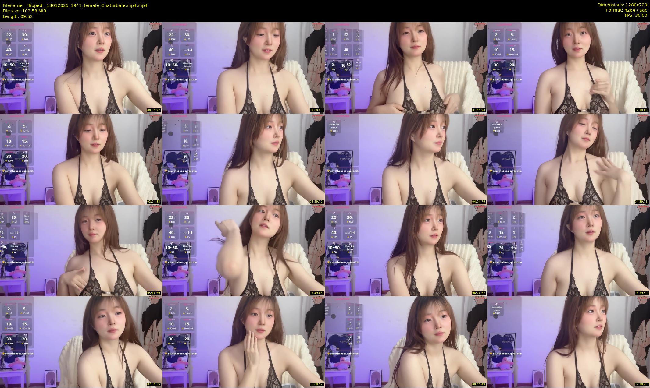 _flipped_ — 10 minute Chaturbate female cam show recording, 720p, Jan 13, 2025