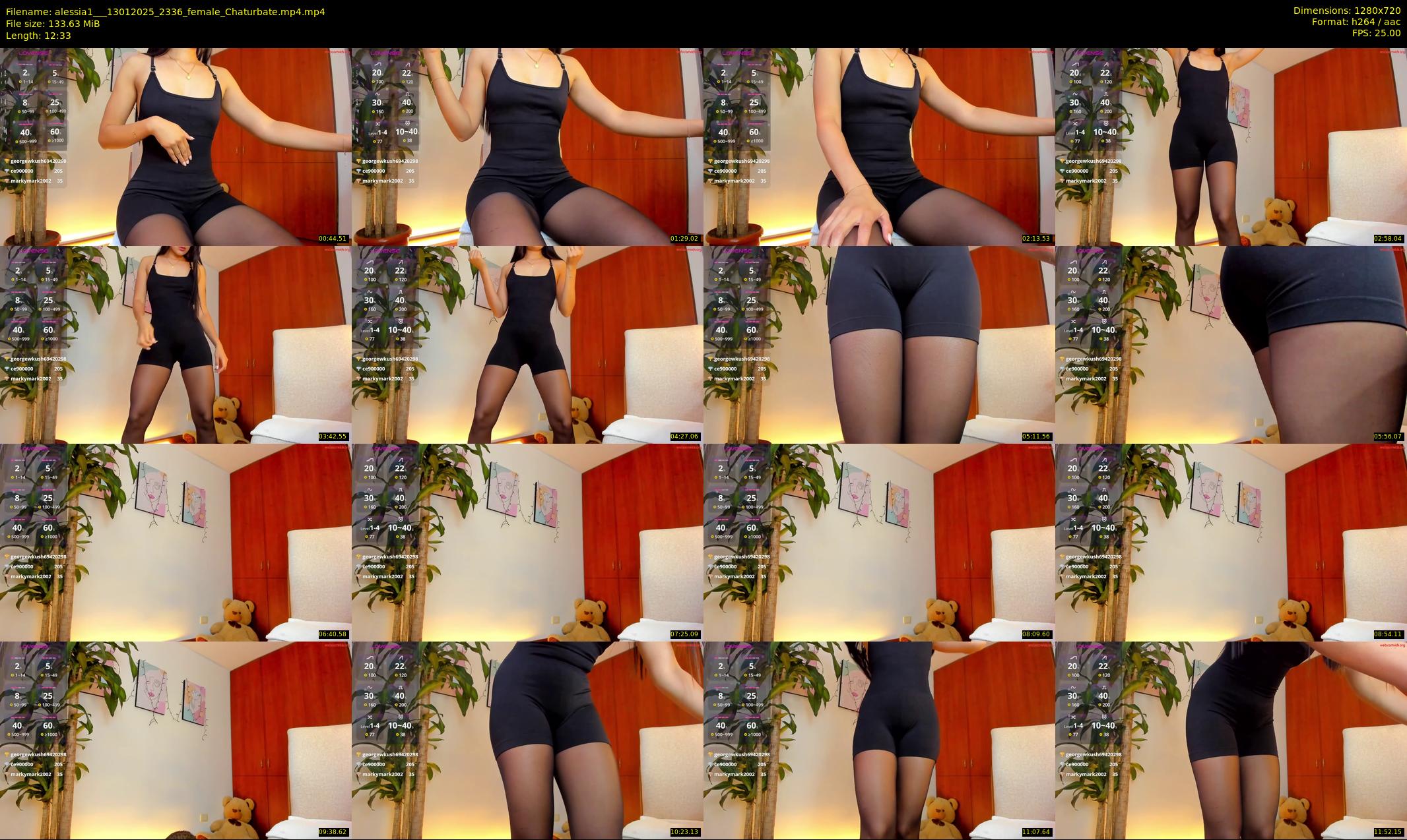 alessia1__ — 13 minute Chaturbate female cam show recording, 720p, Jan 13, 2025