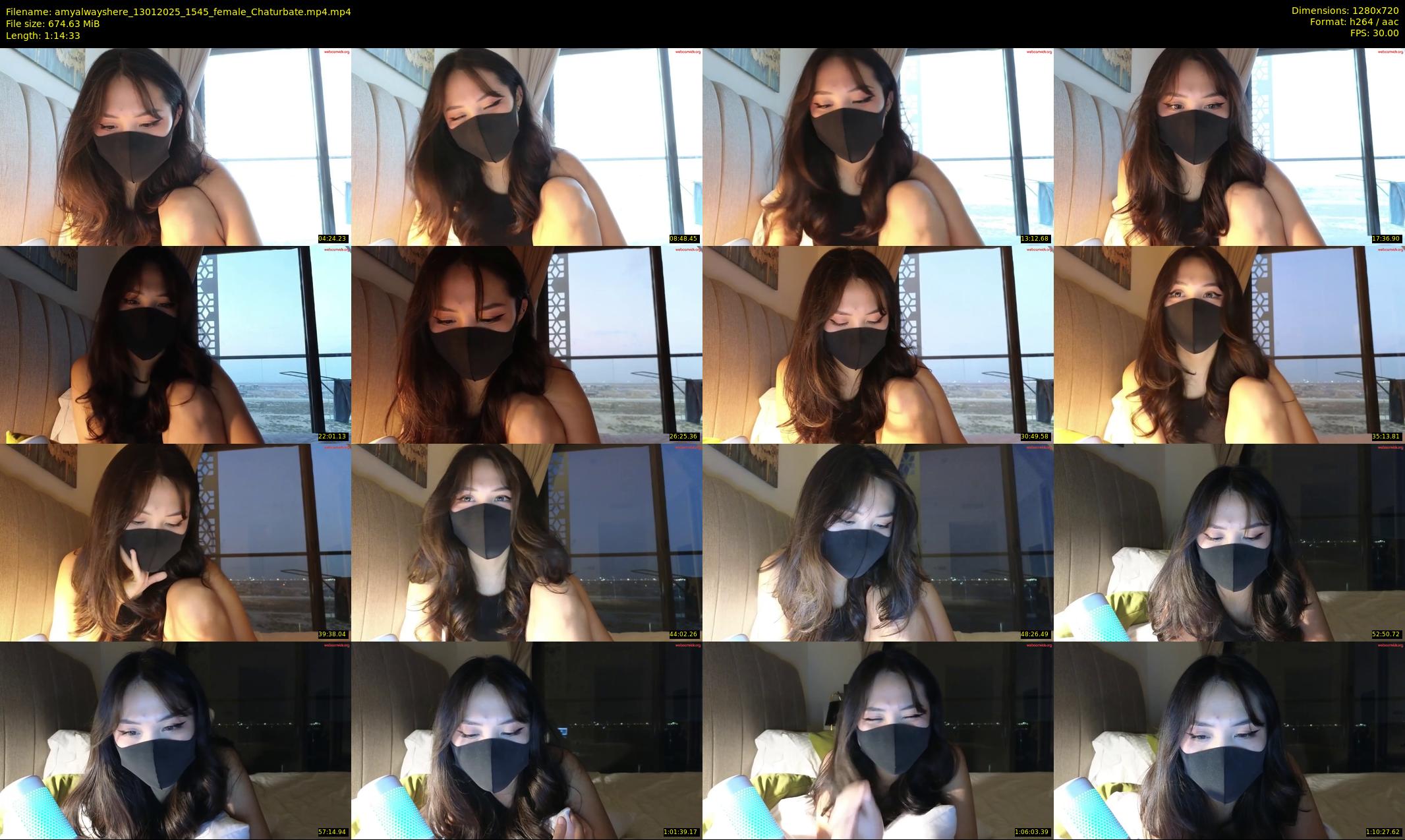 amyalwayshere — 75 minute Chaturbate female cam show recording, 720p, Jan 13, 2025