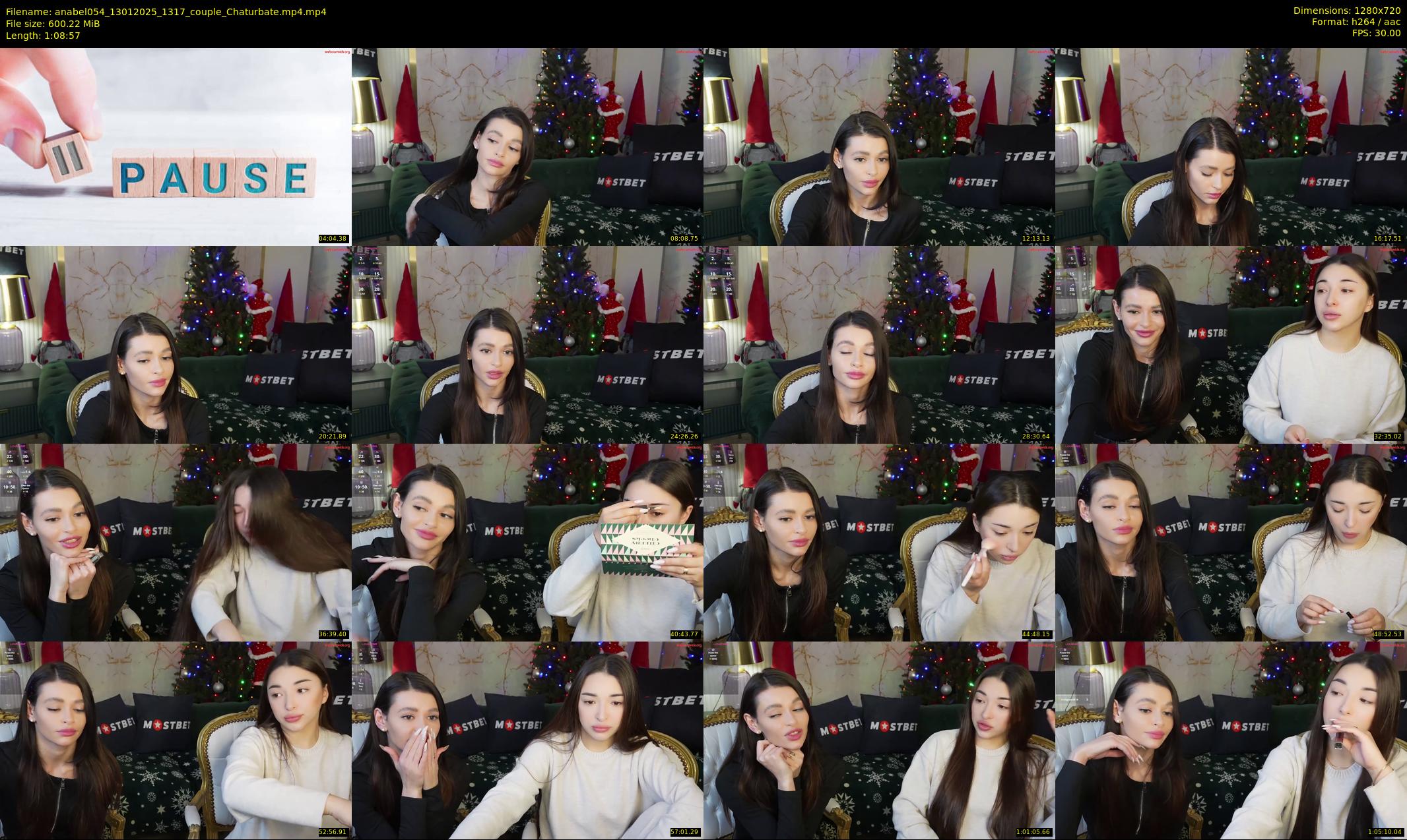 anabel054 — 69 minute Chaturbate female cam show recording, 720p, Jan 13, 2025