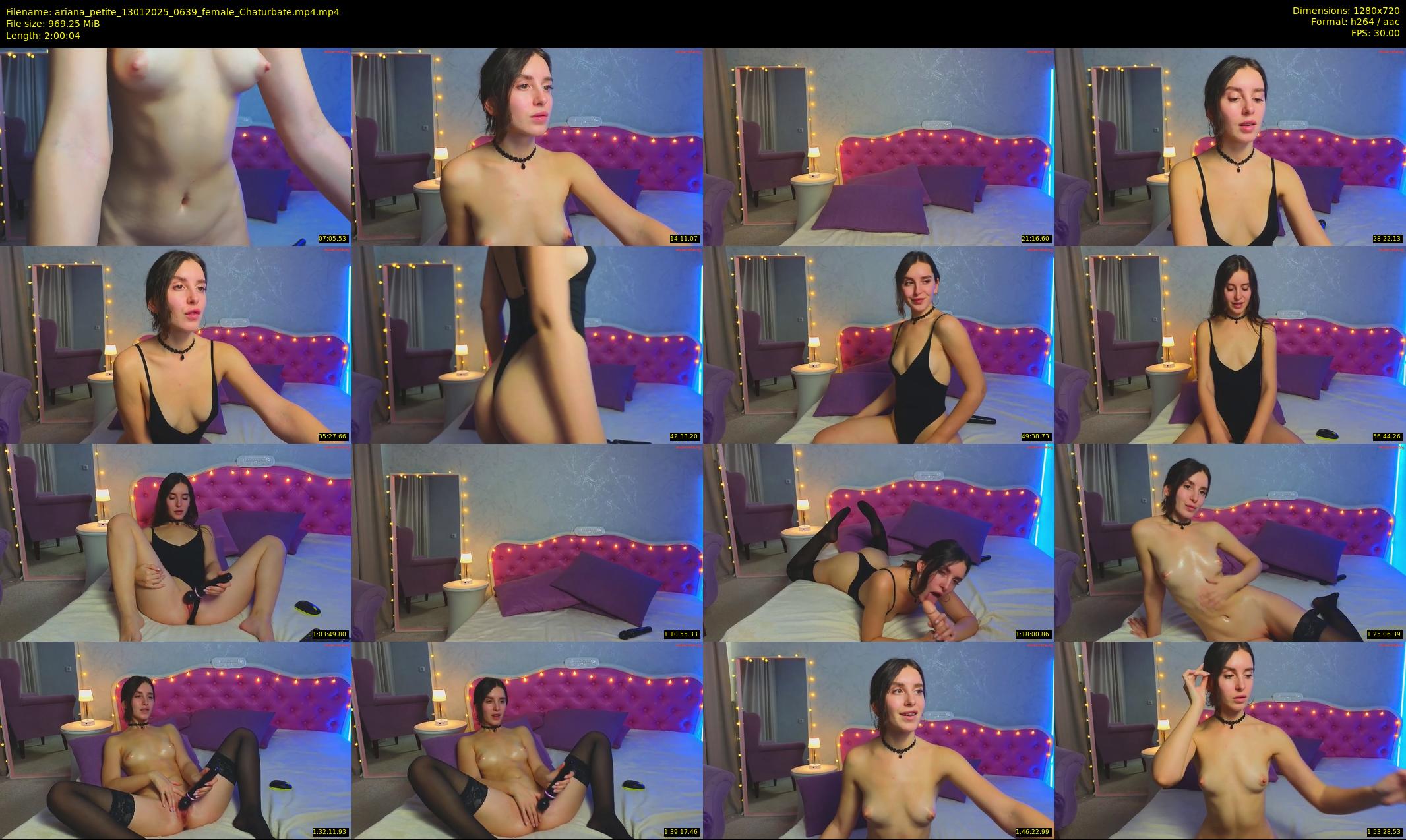 ariana_petite — 121 minute Chaturbate female cam show recording, 720p, Jan 13, 2025