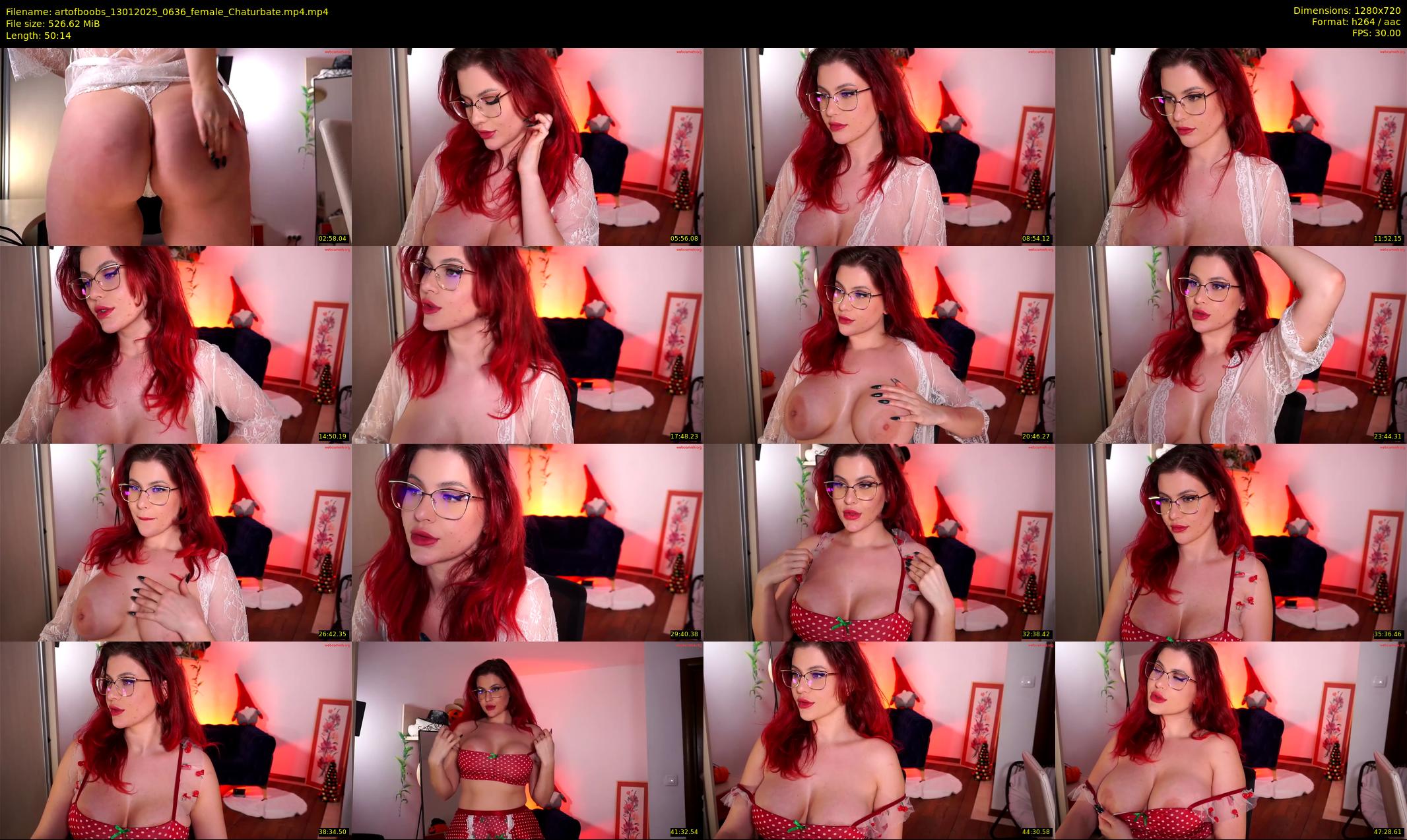artofboobs — 51 minute Chaturbate female cam show recording, 720p, Jan 13, 2025