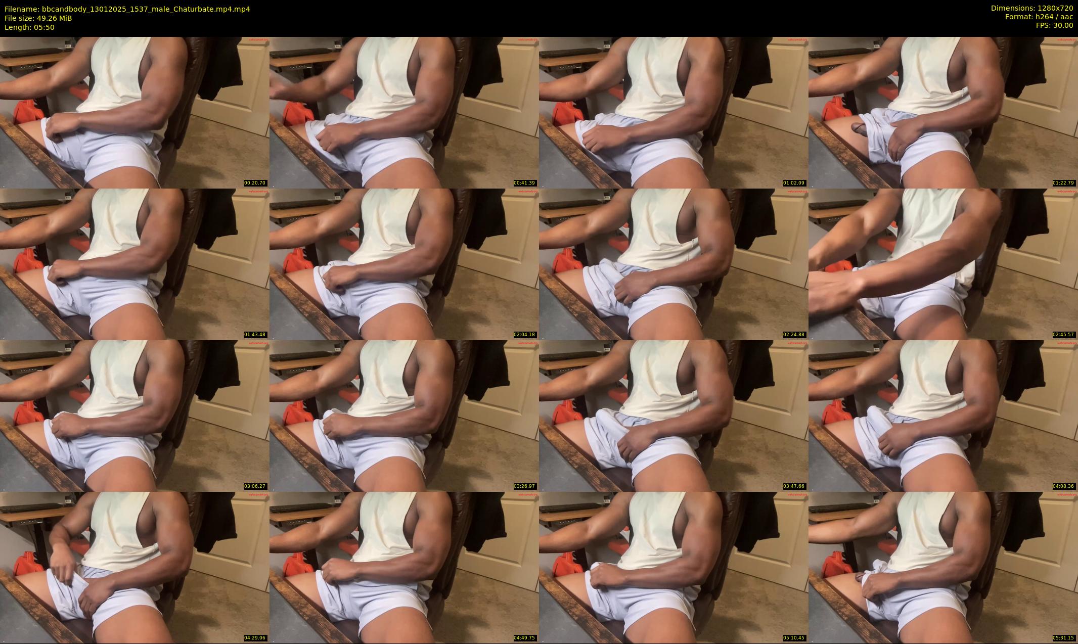 bbcandbody — 6 minute Chaturbate male cam show recording, 720p, Jan 13, 2025
