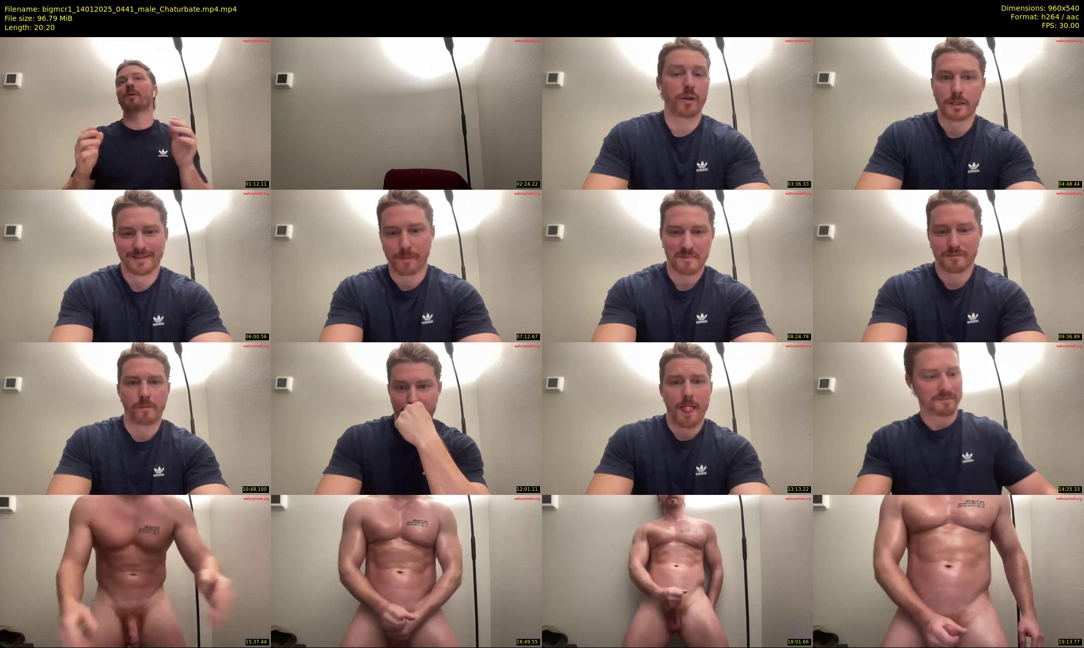 bigmcr1 — 21 minute Chaturbate male cam show recording, 480p, Jan 14, 2025