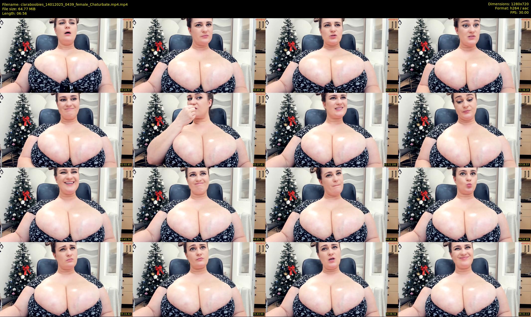 claraboobies — 7 minute Chaturbate female cam show recording, 720p, Jan 14, 2025