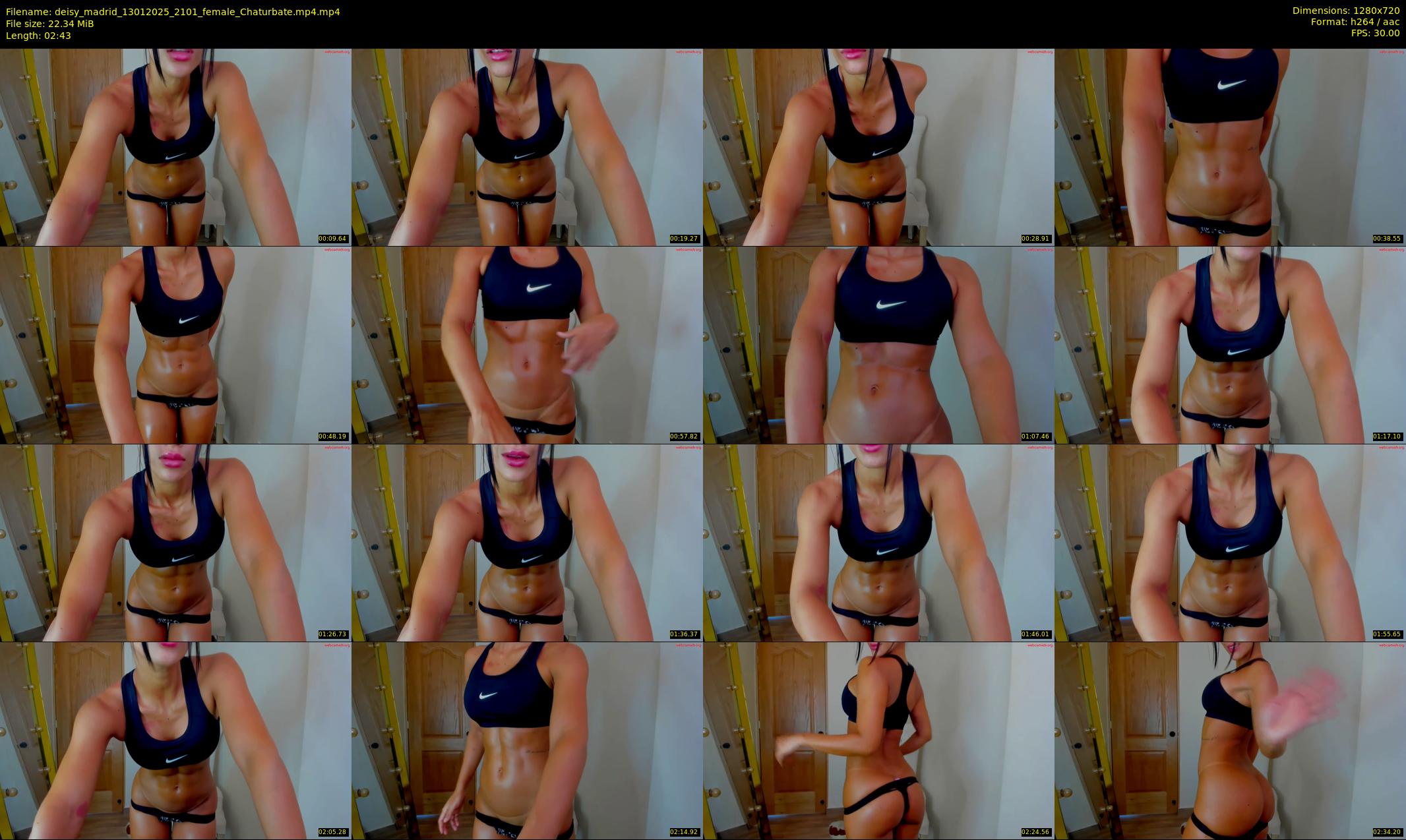 deisy_madrid — 3 minute Chaturbate female cam show recording, 720p, Jan 13, 2025