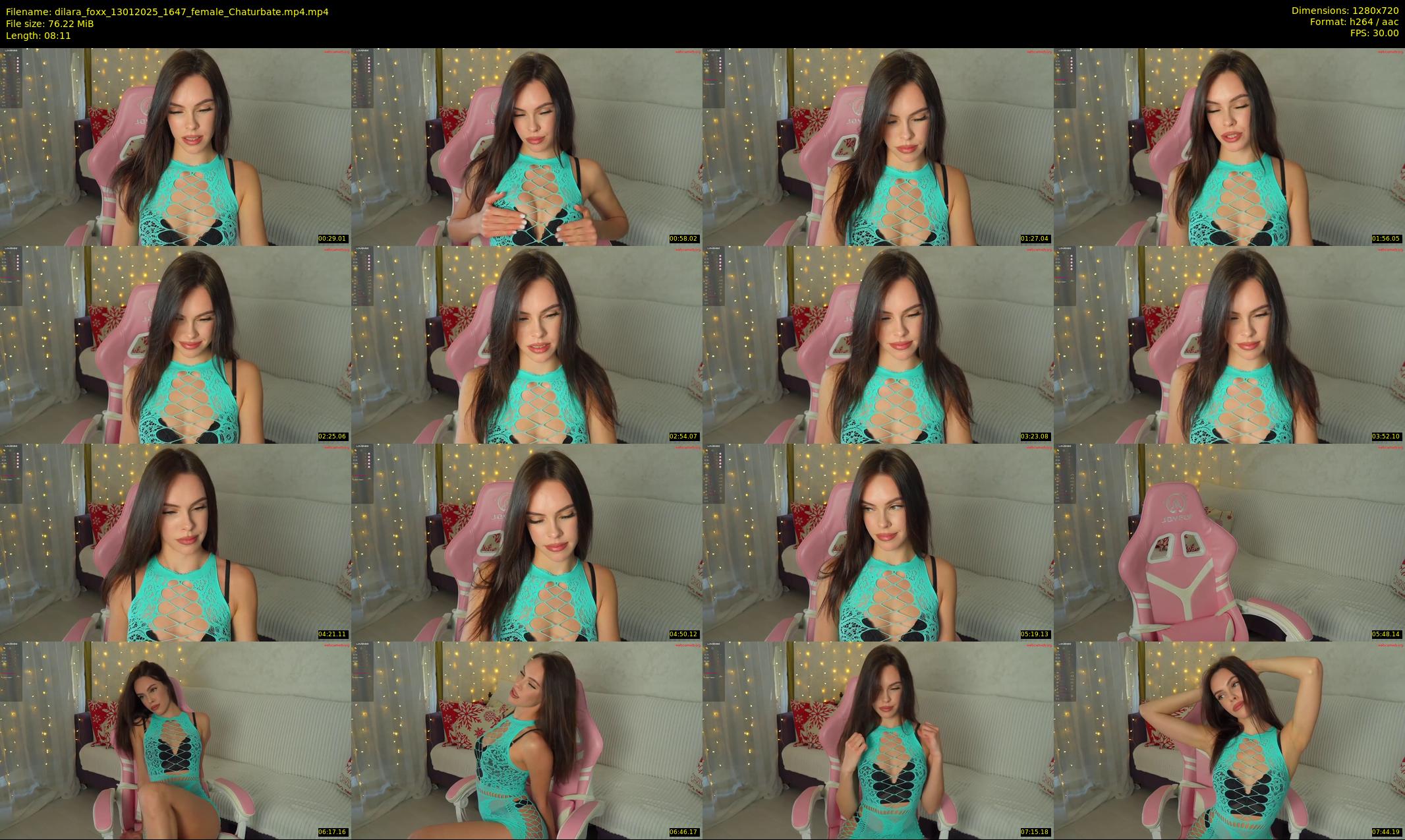 dilara_foxx — 9 minute Chaturbate female cam show recording, 720p, Jan 13, 2025