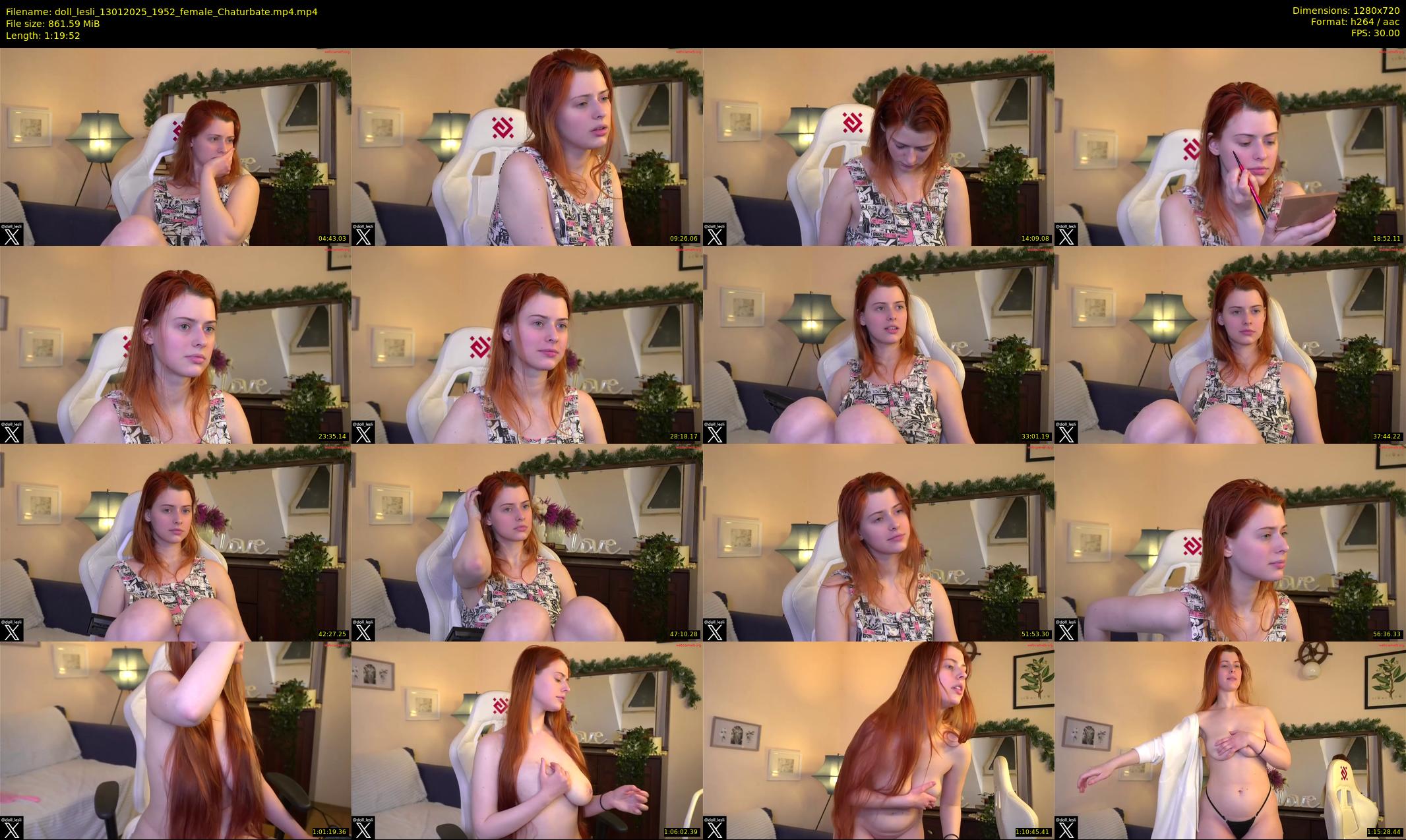 doll_lesli — 80 minute Chaturbate female cam show recording, 720p, Jan 13, 2025