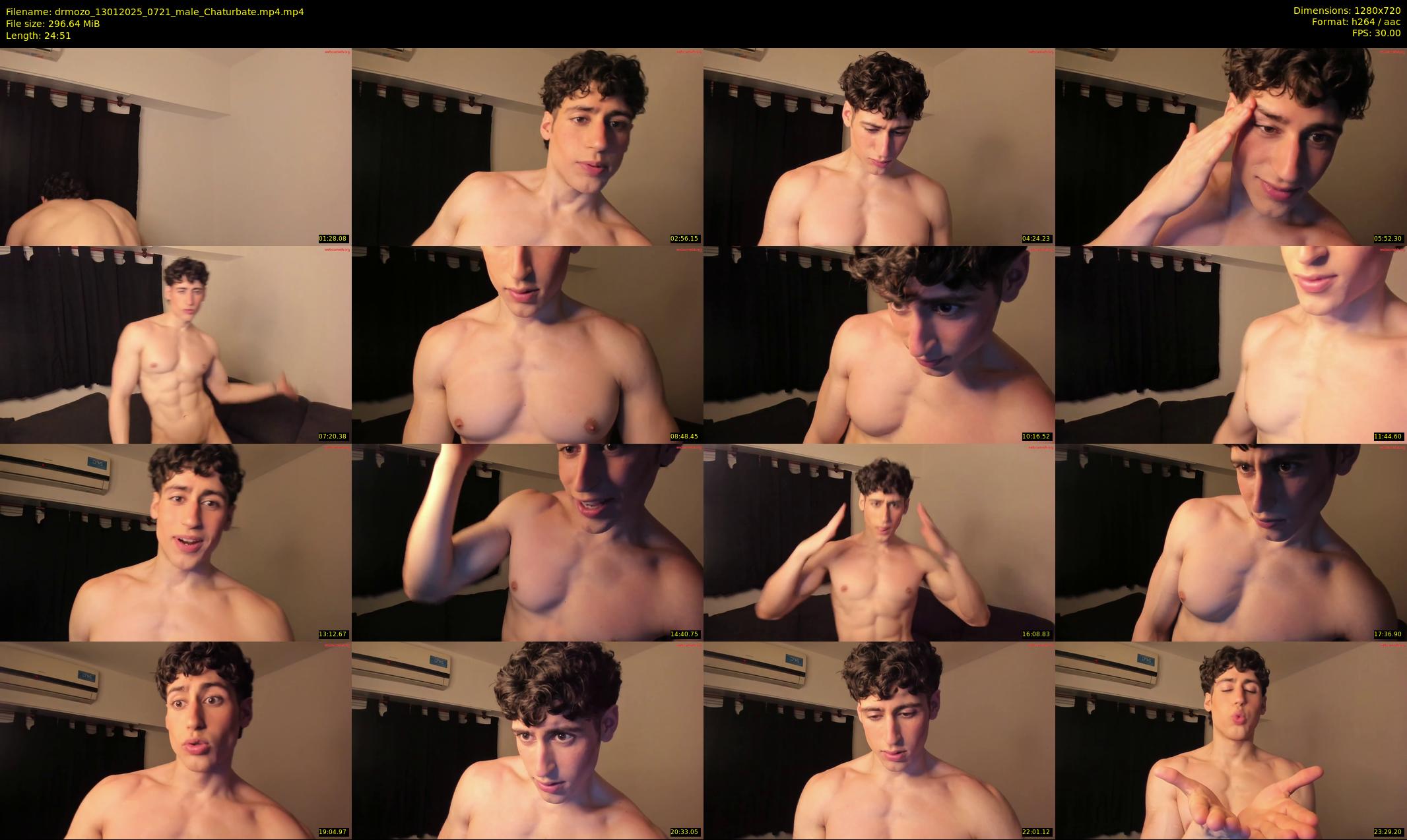 drmozo — 25 minute Chaturbate male cam show recording, 720p, Jan 13, 2025