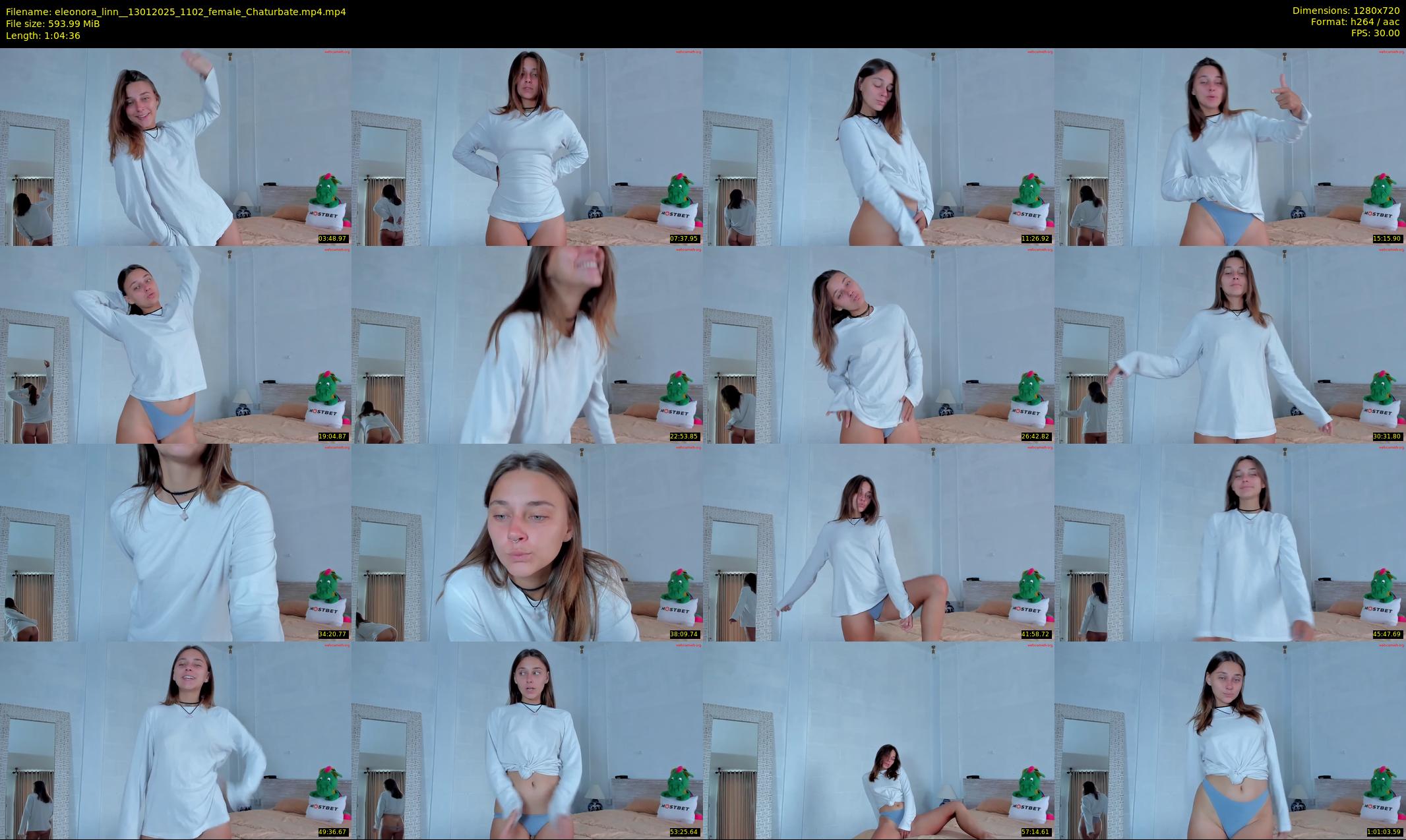 eleonora_linn_ — 65 minute Chaturbate female cam show recording, 720p, Jan 13, 2025