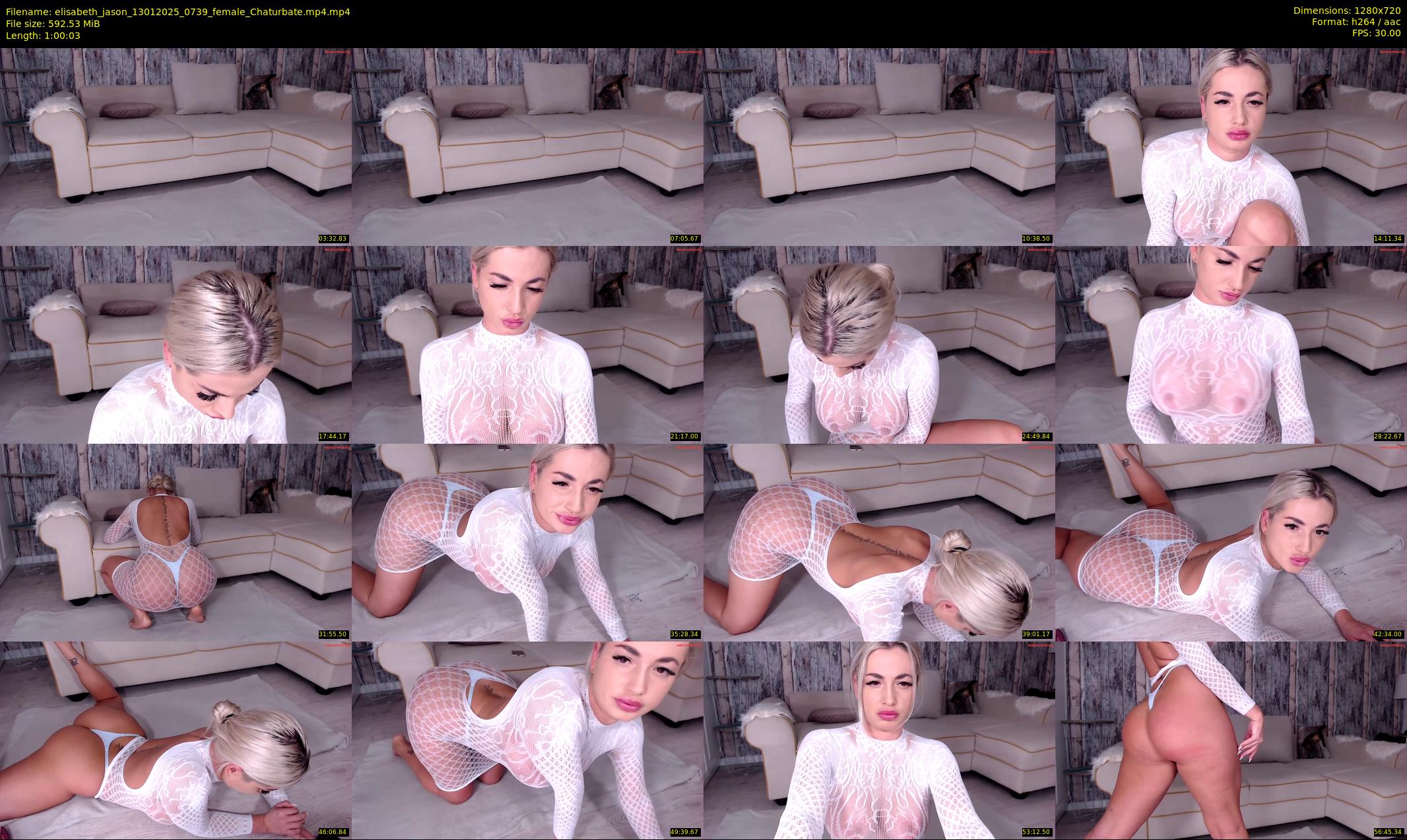 elisabeth_jason — 61 minute Chaturbate couple cam show recording, 720p, Jan 13, 2025