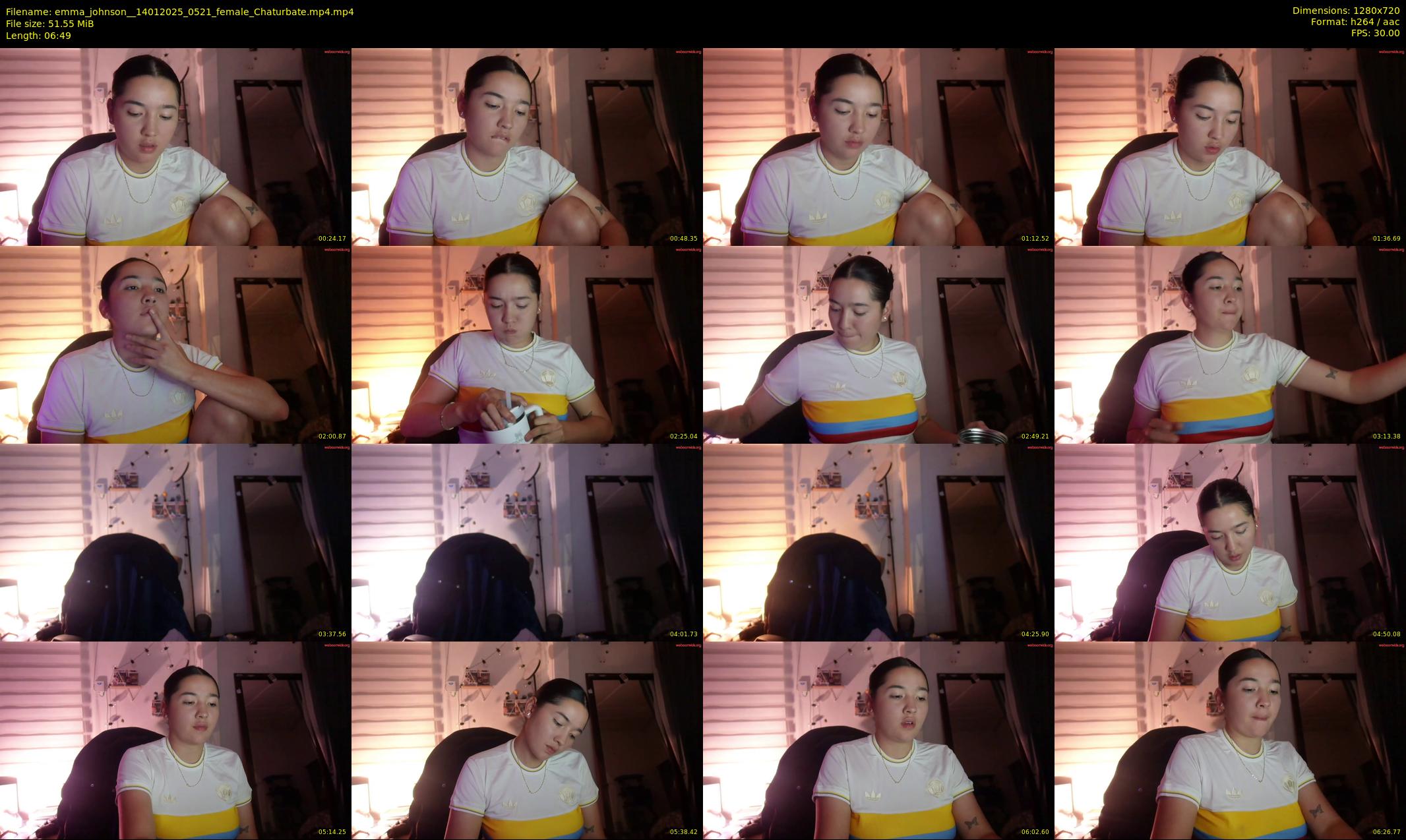 emma_johnson_ — 7 minute Chaturbate female cam show recording, 720p, Jan 14, 2025
