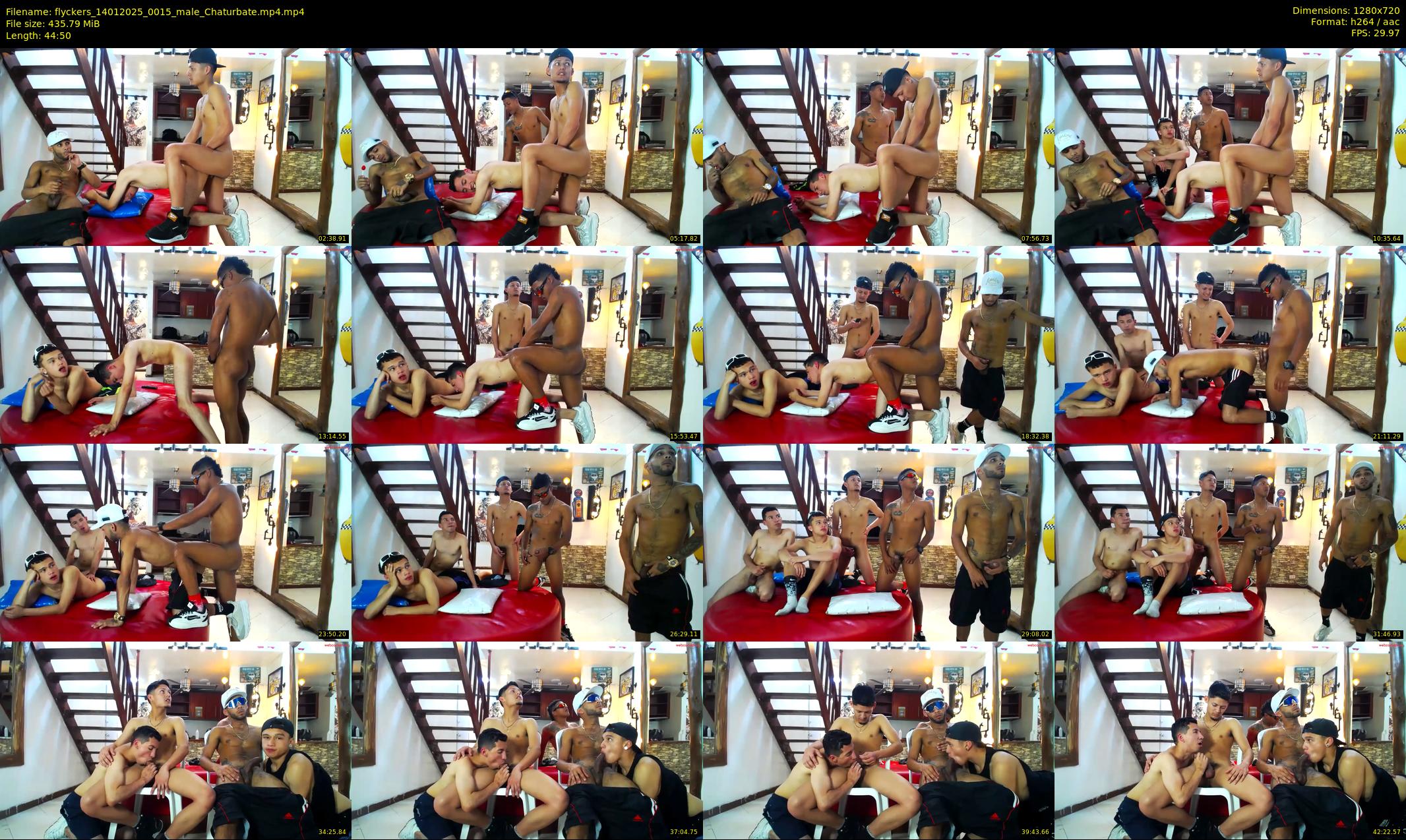 flyckers — 45 minute Chaturbate male cam show recording, 720p, Jan 14, 2025