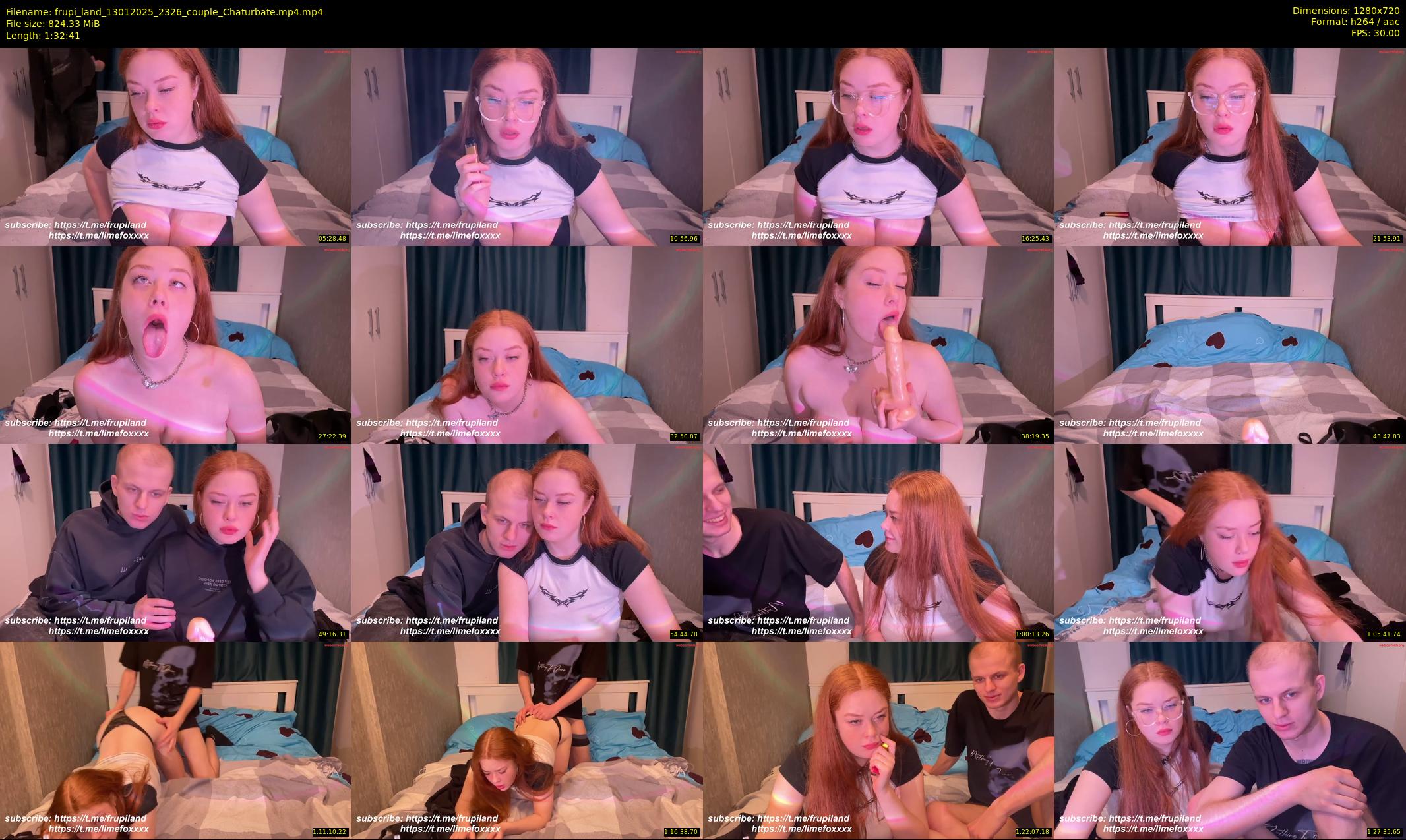 frupi_land — 93 minute Chaturbate couple cam show recording, 720p, Jan 13, 2025