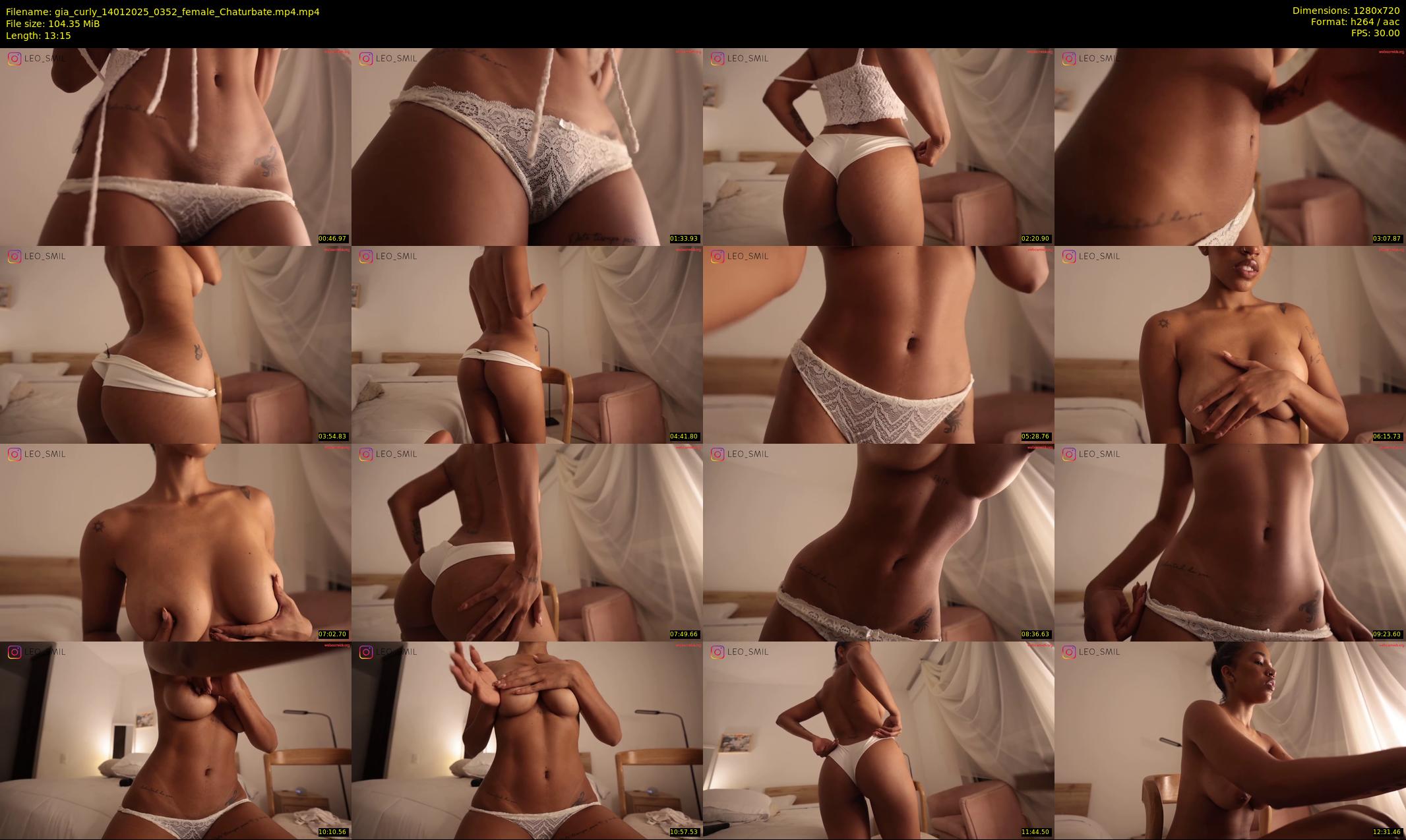 gia_curly — 14 minute Chaturbate female cam show recording, 720p, Jan 14, 2025