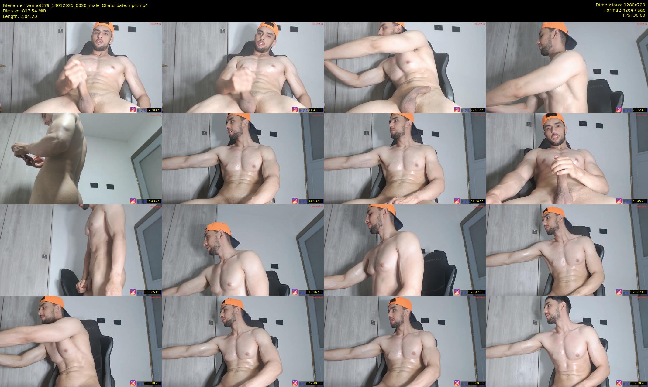 ivanhot279 — 125 minute Chaturbate male cam show recording, 720p, Jan 14, 2025