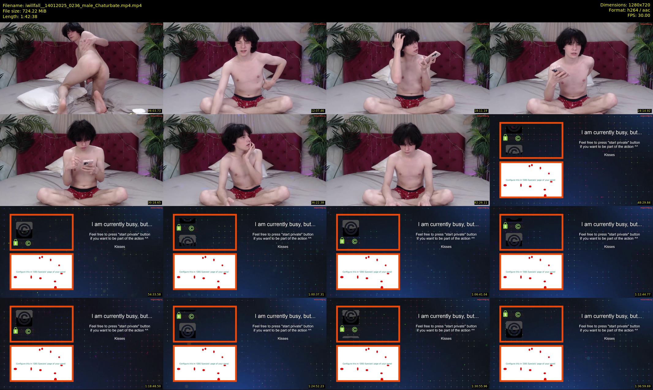 iwillfall_ — 103 minute Chaturbate male cam show recording, 720p, Jan 14, 2025