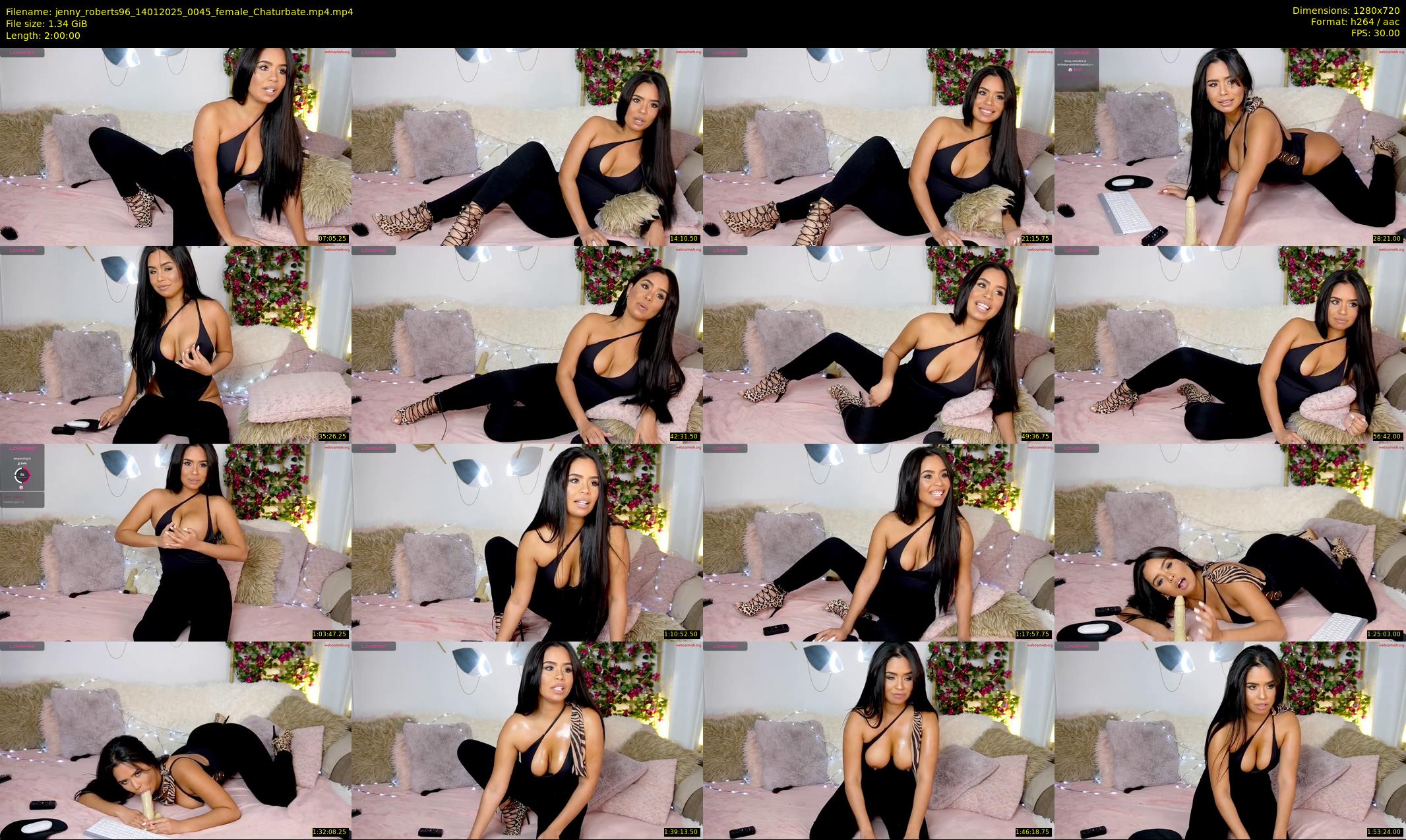 jenny_roberts96 — 120 minute Chaturbate female cam show recording, 720p, Jan 14, 2025
