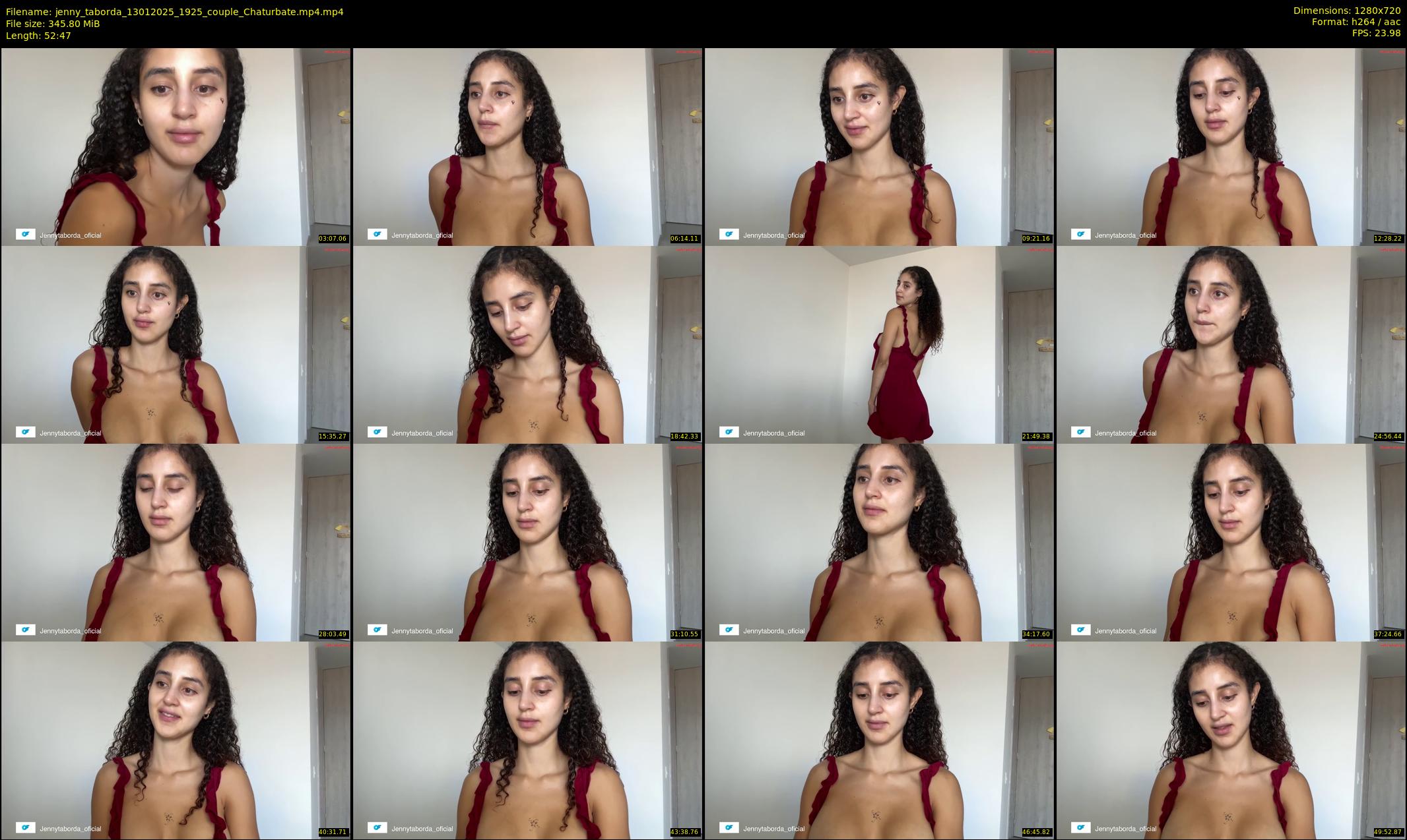 jenny_taborda — 53 minute Chaturbate female cam show recording, 720p, Jan 13, 2025