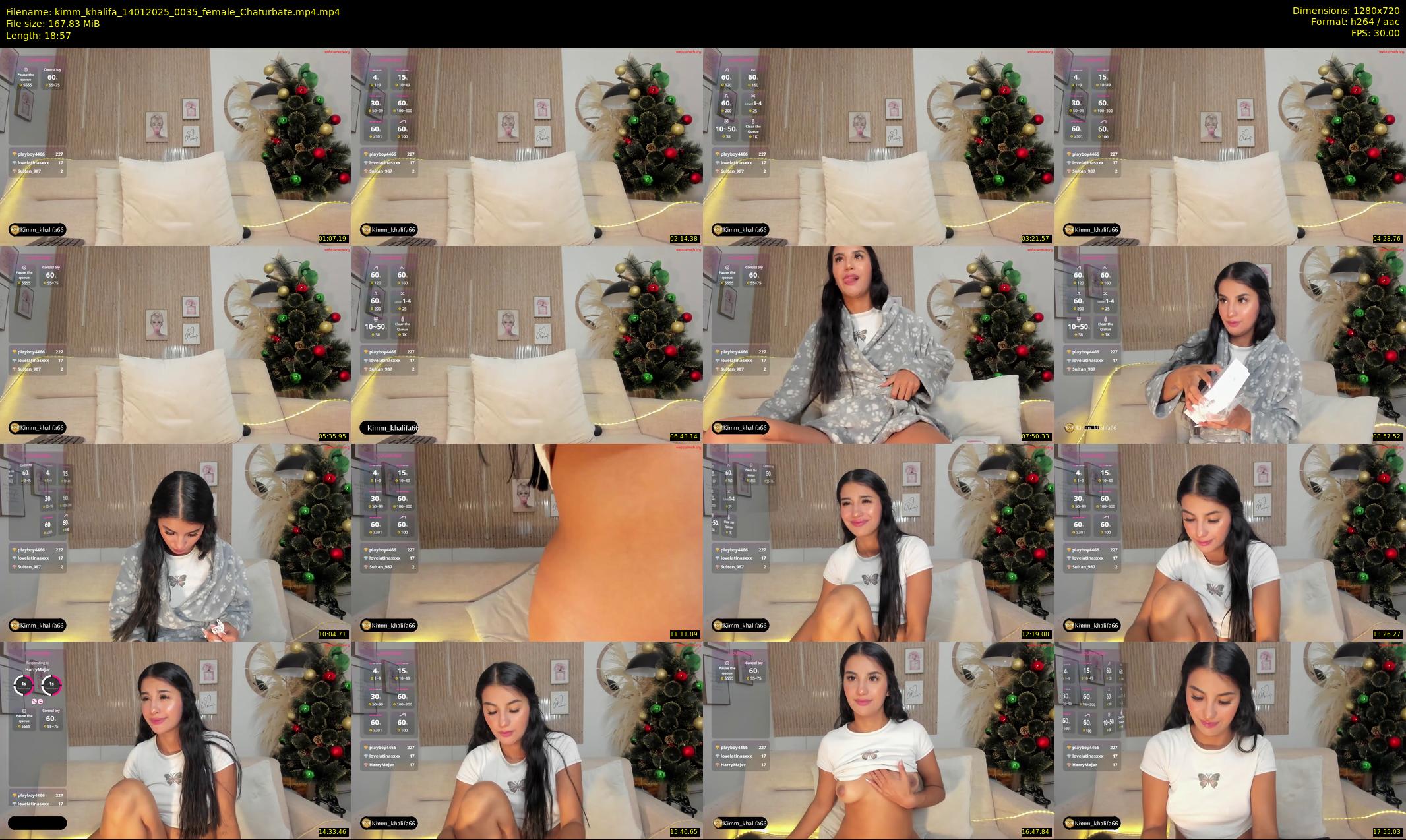 kimm_khalifa — 19 minute Chaturbate female cam show recording, 720p, Jan 14, 2025